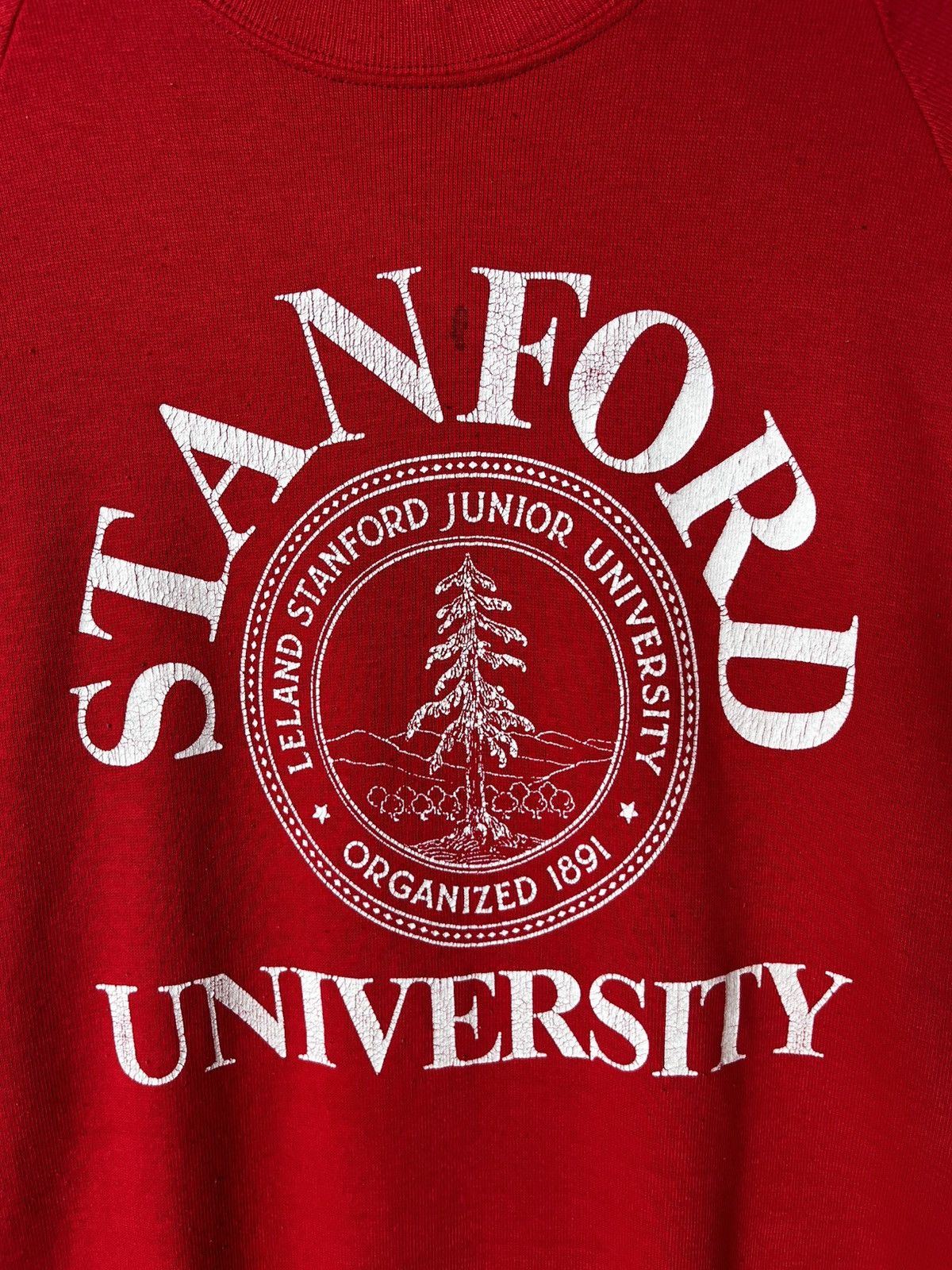 Jerzees Vintage 90s Stanford University Sweatshirt Size US L / EU 52-54 / 3 - 3 Thumbnail