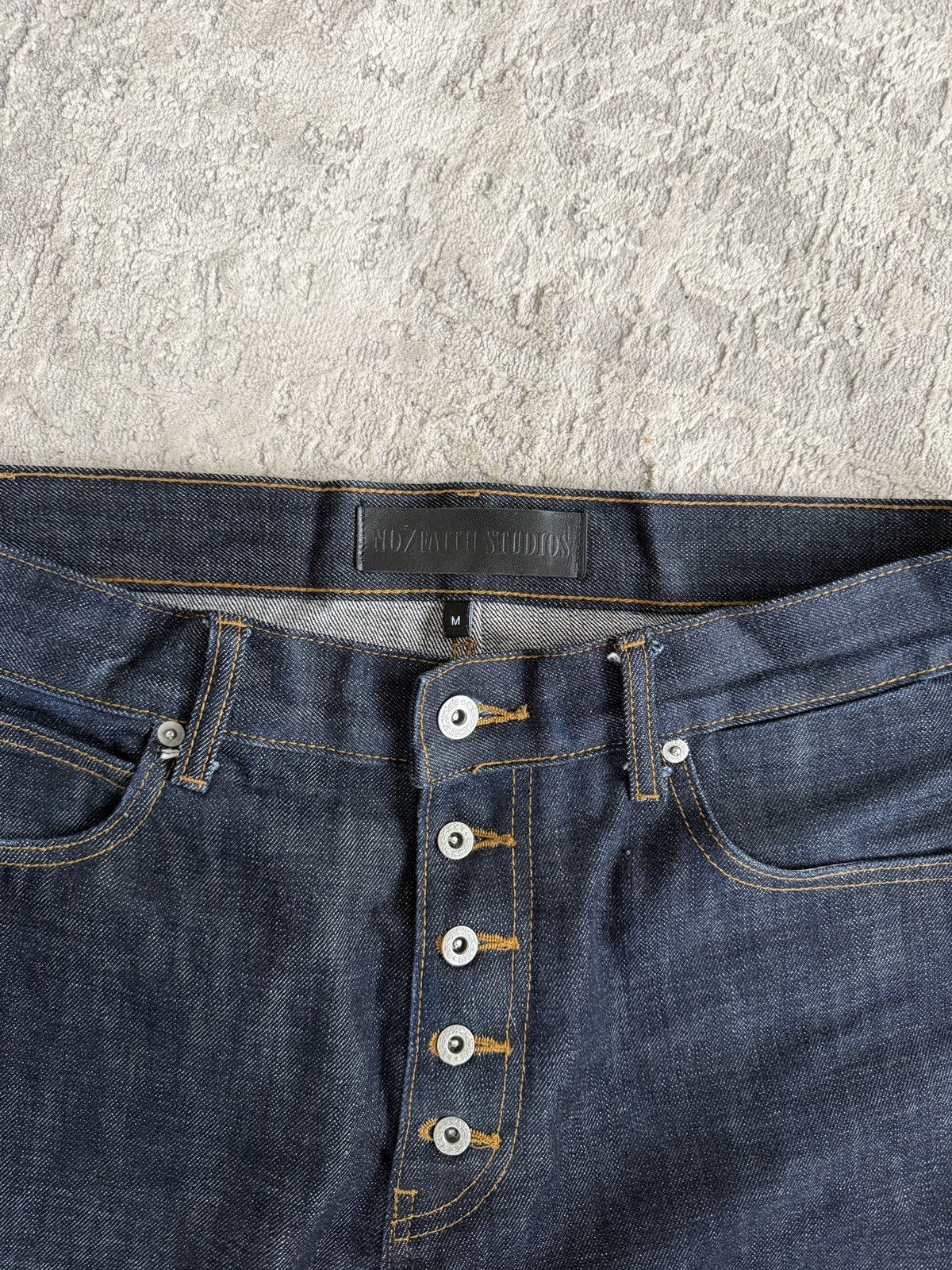 No Faith Studios No Faith Studios Baggy Selvedge Denim Size US 32 / EU 48 - 2 Thumbnail