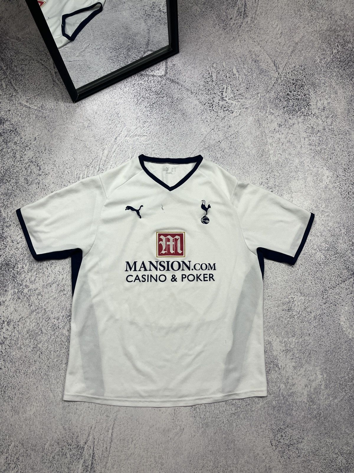 Puma × Vintage Tottenham Hotspur 2008/09 Home Soccer Jersey Football Shirt Size US M / EU 48-50 / 2 - 1 Thumbnail