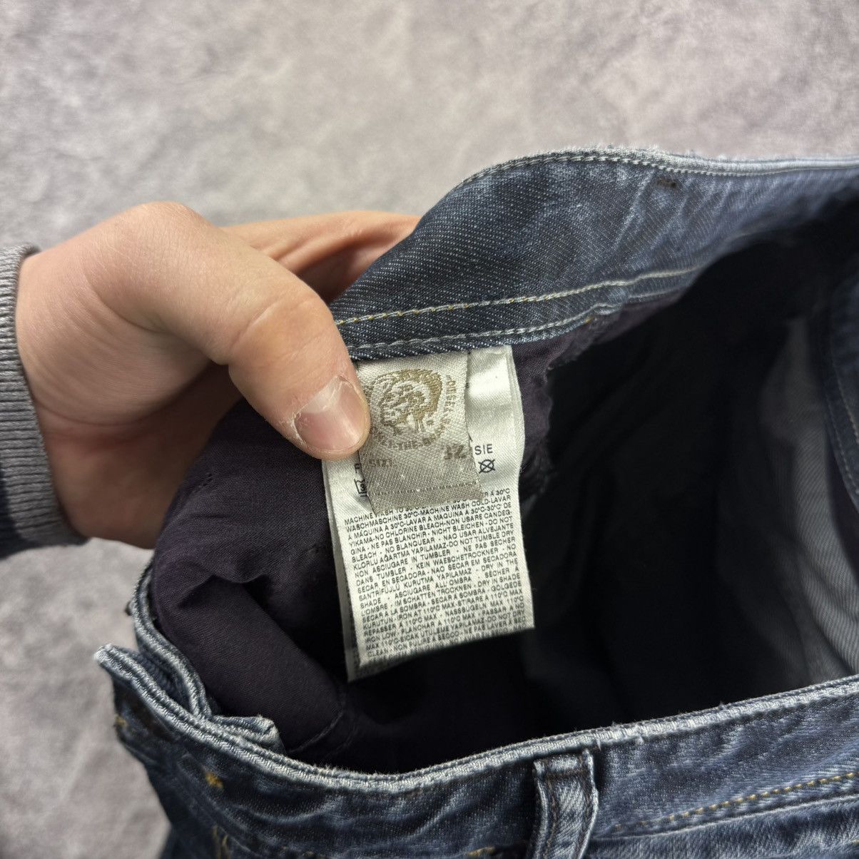 Diesel Diesel Iakop Garment Regular Slim Tapered Wash Jeans Pants Size US 32 / EU 48 - 17 Thumbnail