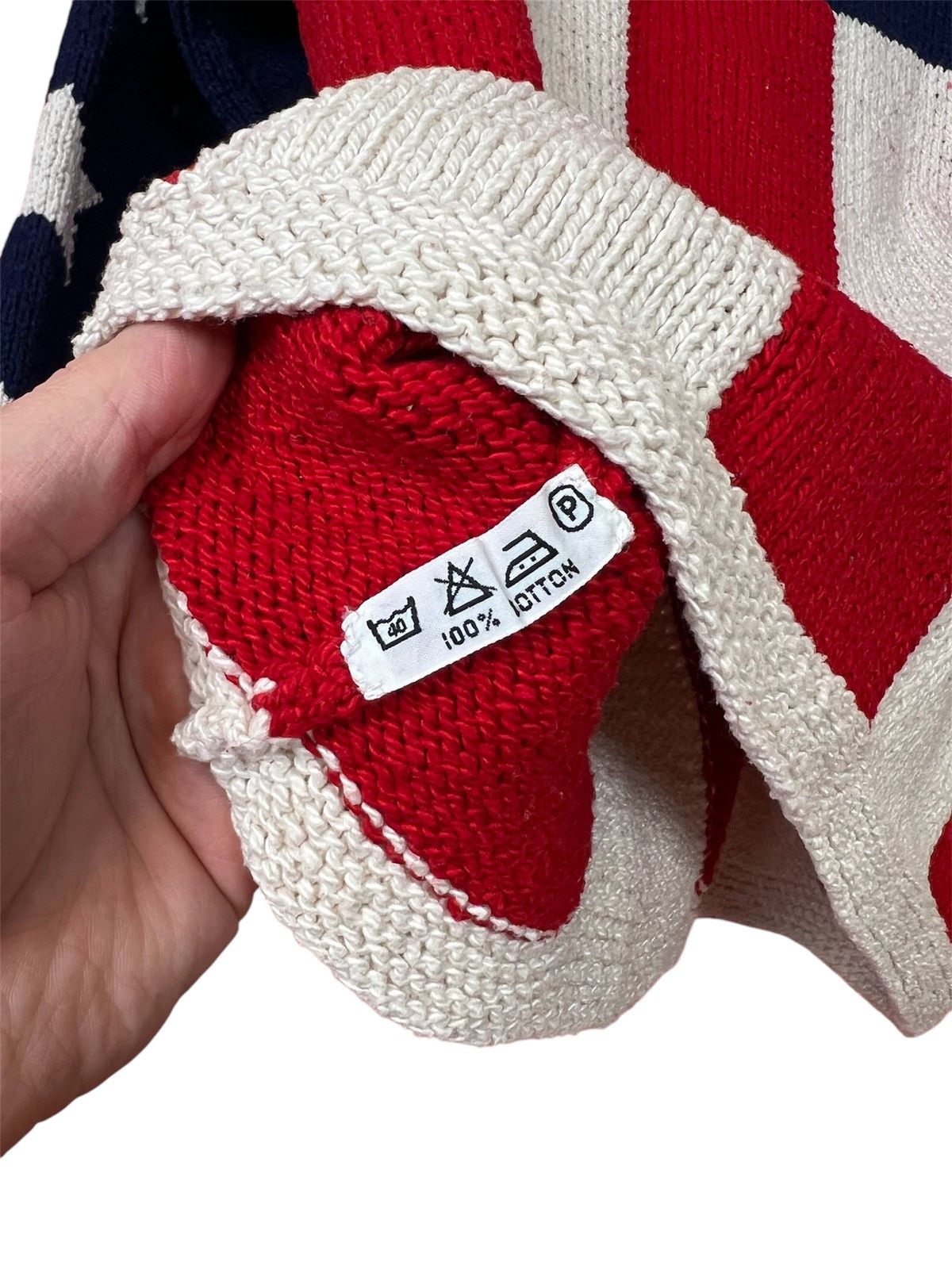 Vintage USA hard knit wear sweater vintage rare 1990 1980 hype Size US XS / EU 42 / 0 - 5 Thumbnail