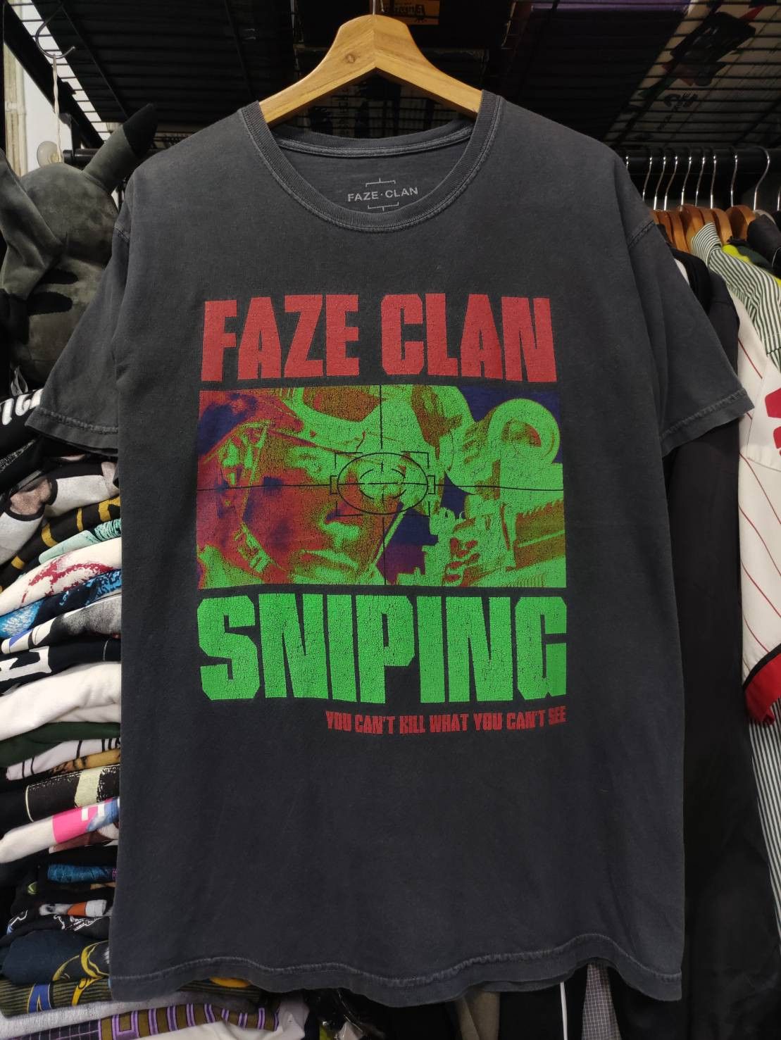 FaZe Faze Clan " Sniping " You Can't Kill What You Can't See USA Size US M / EU 48-50 / 2 - 2 Thumbnail