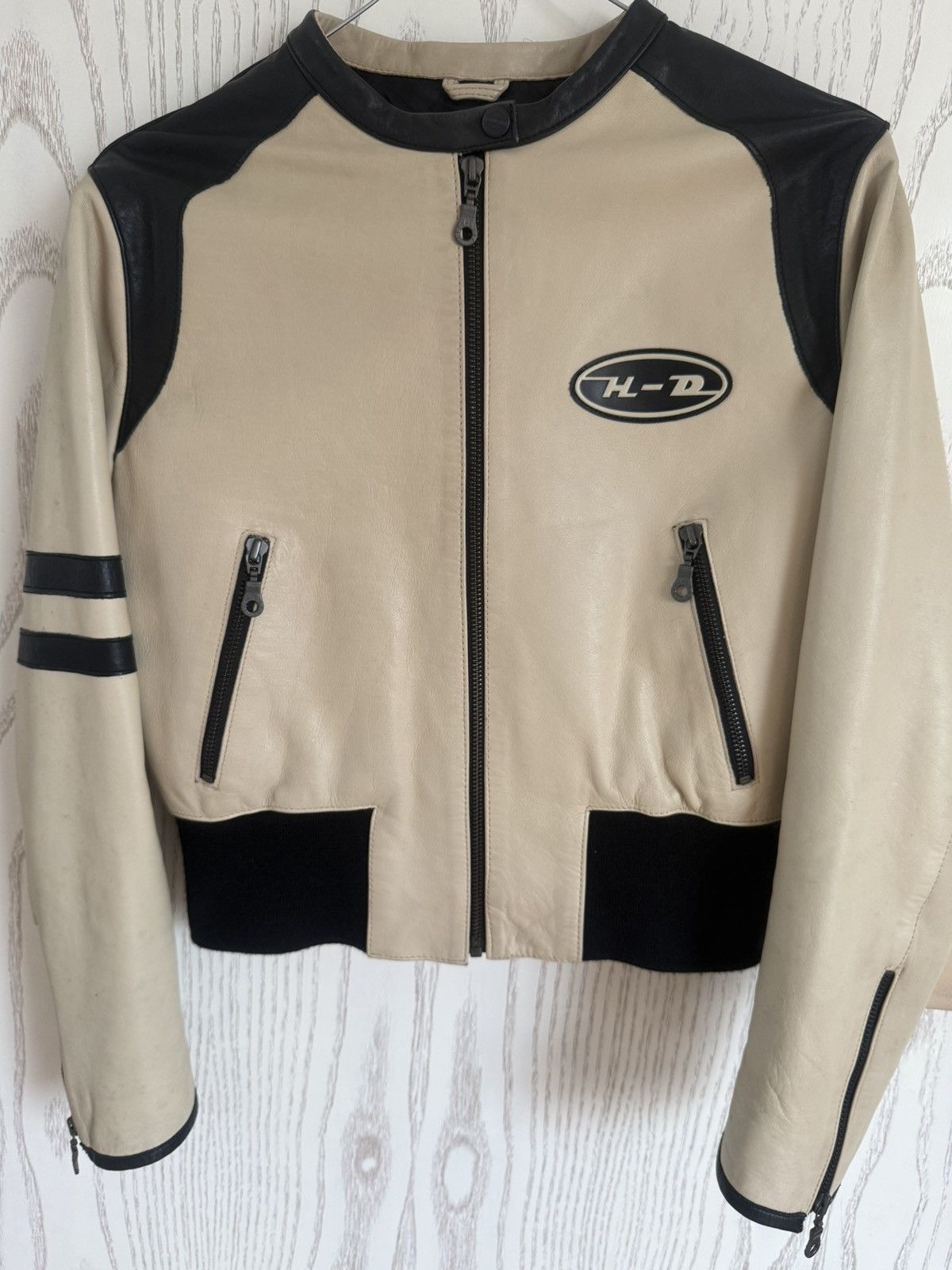 Harley Davidson Harley-Davidson Vintage Leather Jacket Size S Size S / US 4 / IT 40 - 1 Thumbnail