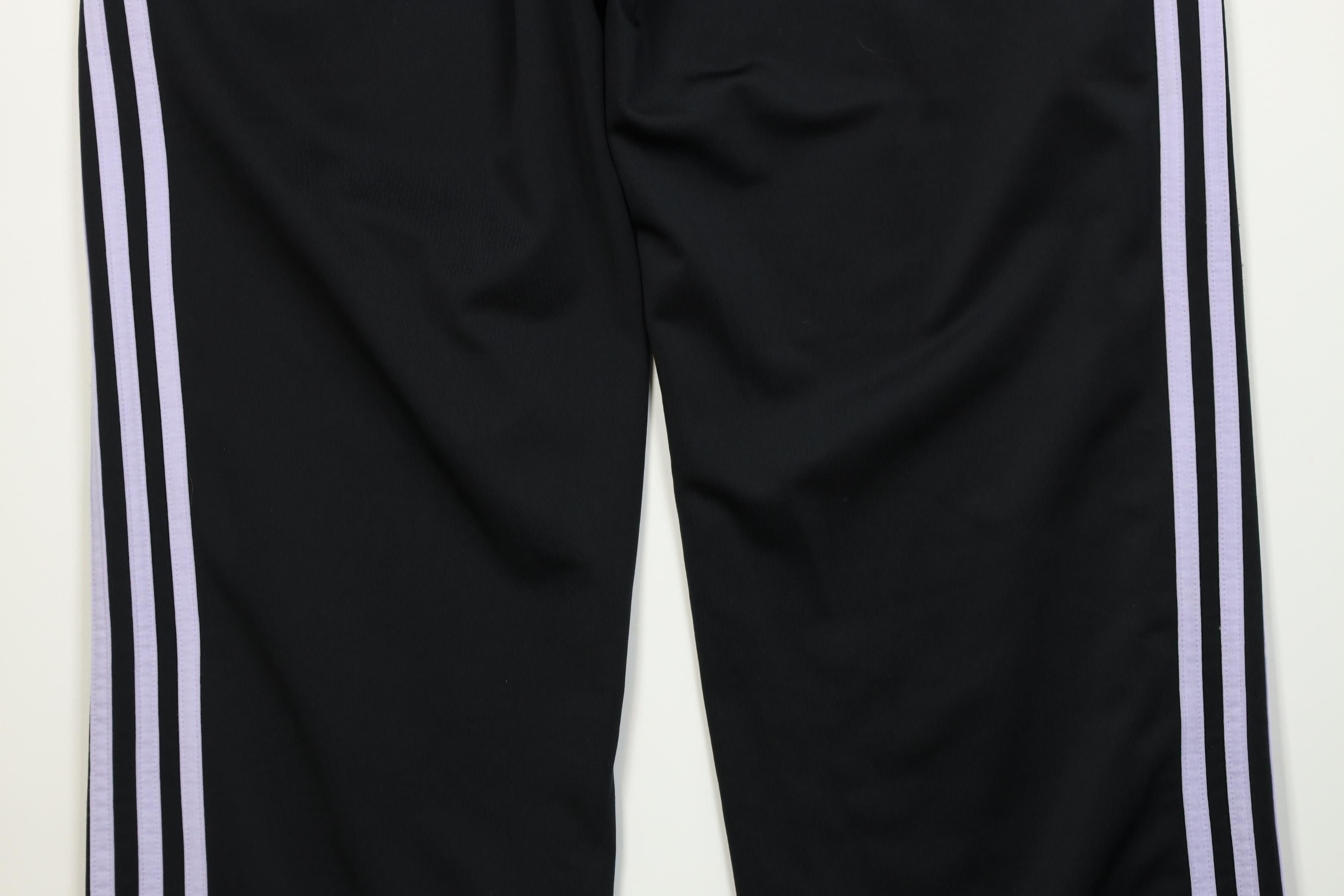 Adidas Vintage Y2K 2003 Adidas Striped Wide Leg Sweatpants Pants Size 38" / US 16 / IT 52 - 11 Thumbnail