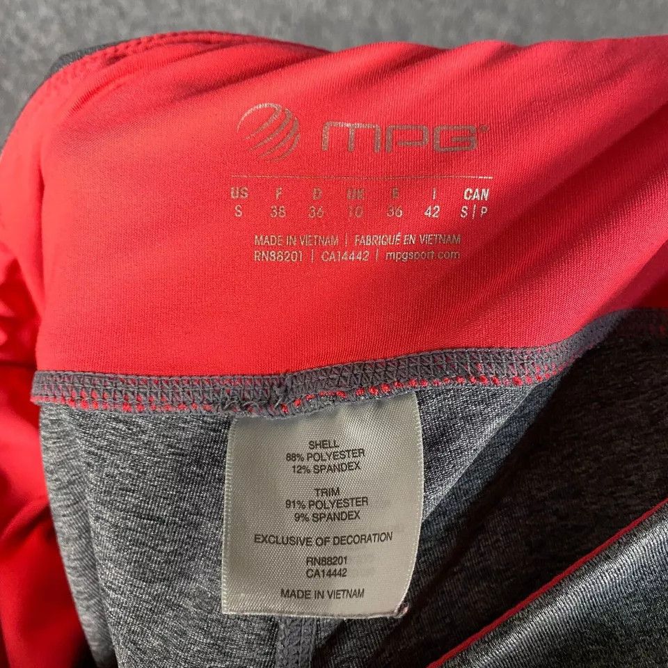 Other MPG Capris Leggings Women's Small Pull On Polyester Blend S Size 26" / US 2 / IT 38 - 6 Thumbnail