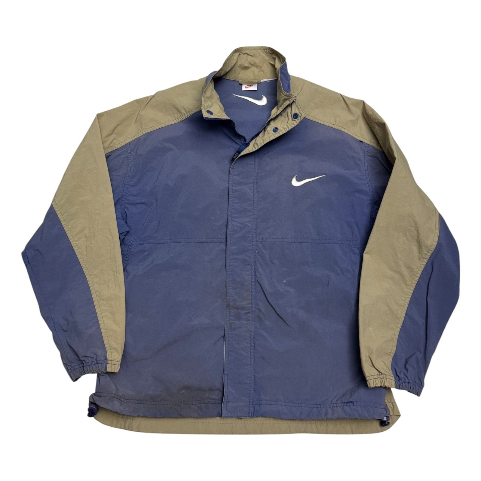Nike NIKE AIR VINTAGE 90s Retro Blue Windbreaker Jacket XL Size US XL / EU 56 / 4 - 1 Thumbnail