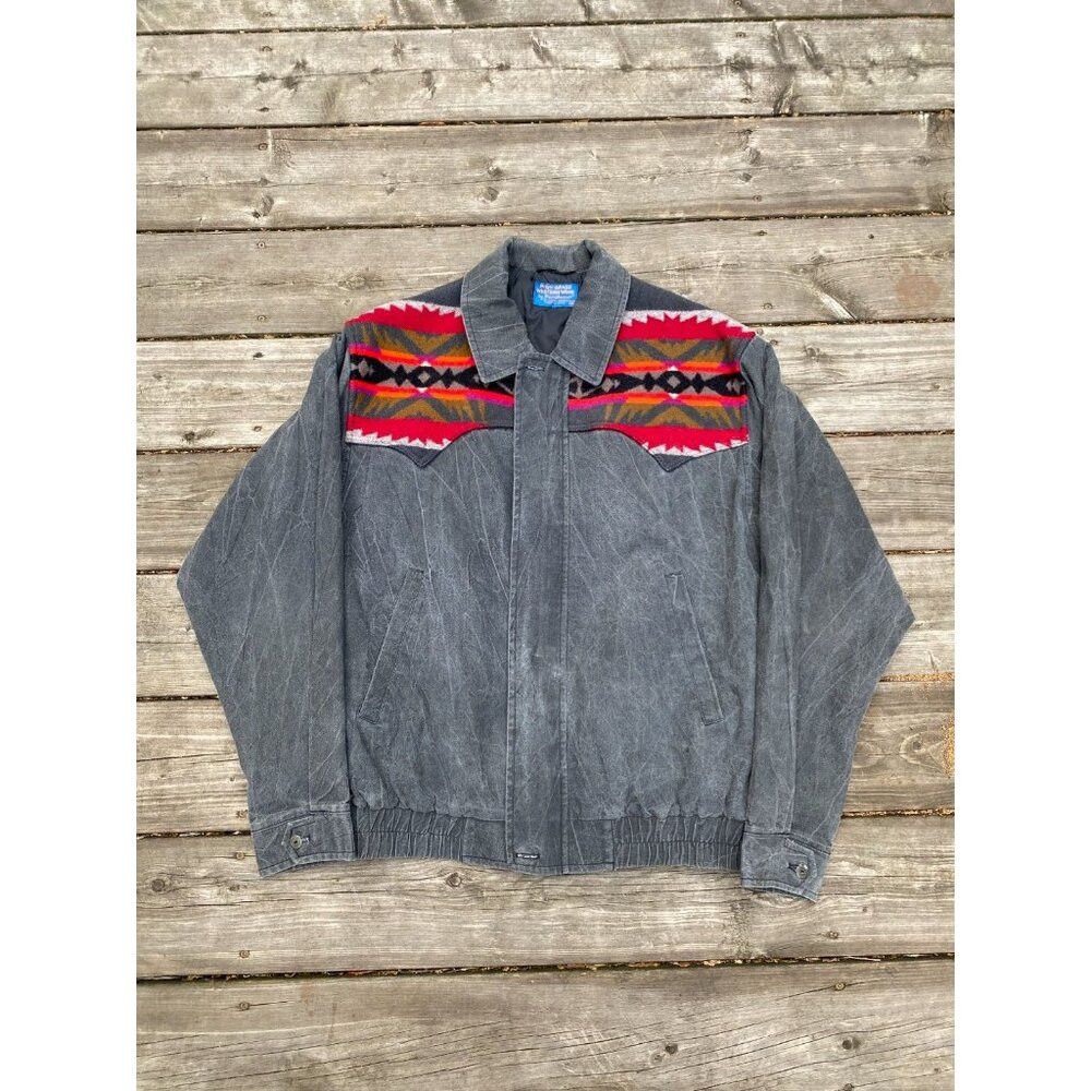 Pendleton Pendleton High Grade Western Wear Cowboy Aztec Wool Denim J Size US M / EU 48-50 / 2 - 2 Thumbnail