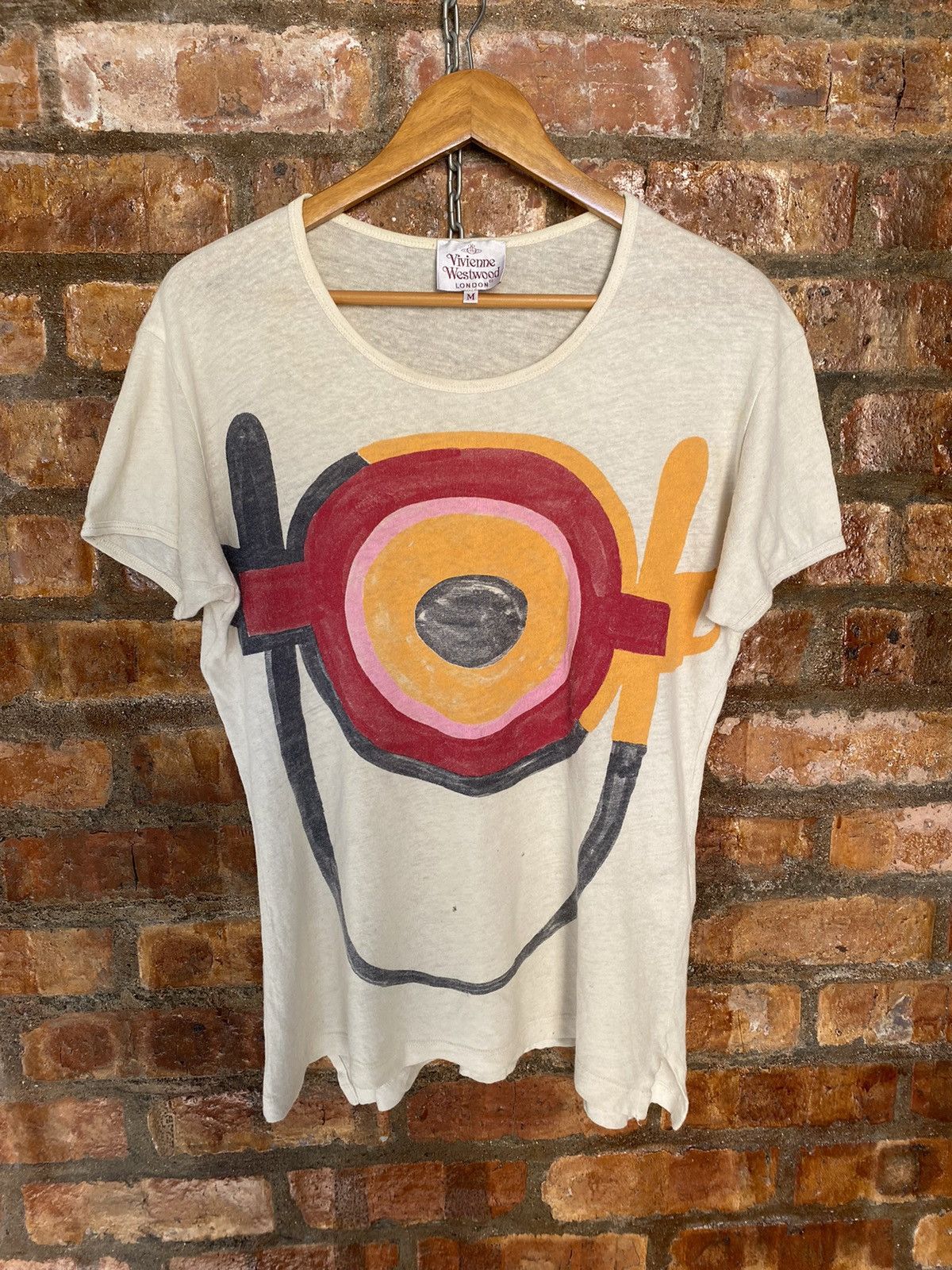 Vivienne Westwood 2000s Art Disc-man logo Size US M / EU 48-50 / 2 - 3 Thumbnail