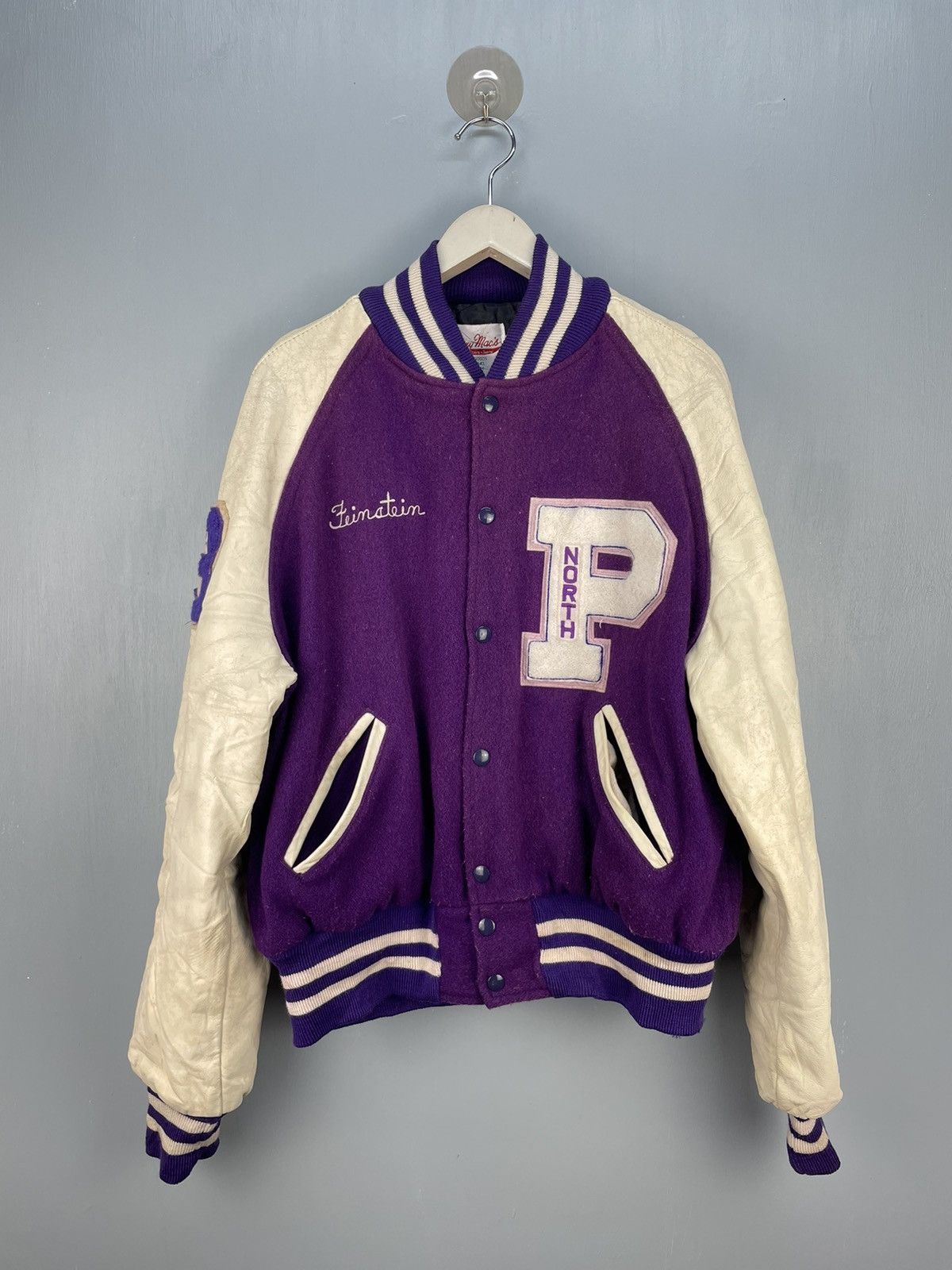 Vintage Vintage Parkway North Vikings Varsity jacket Size US XL / EU 56 / 4 - 1 Thumbnail
