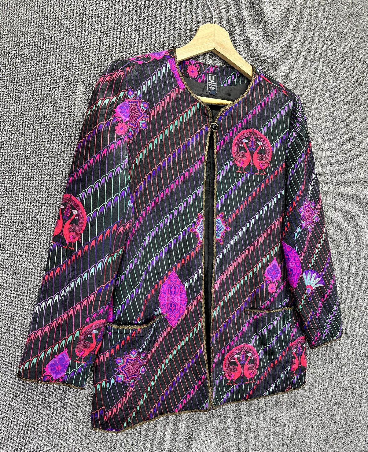 Emanuel Ungaro Emanuel Ungaro Luxury Cardigan Jacket Size M / US 6-8 / IT 42-44 - 2 Thumbnail