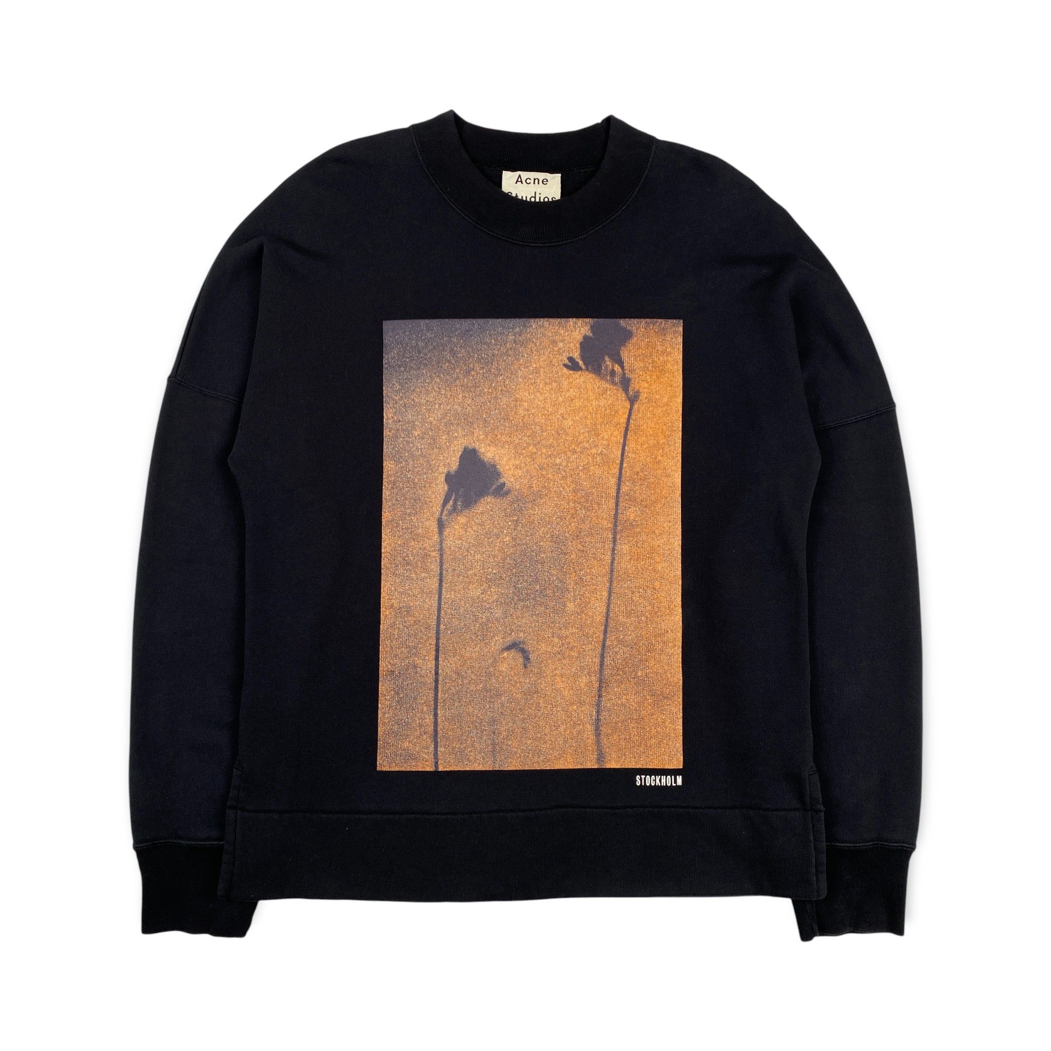 Acne Studios S/S 2018 Folke Print Crewneck Sweater Size US M / EU 48-50 / 2 - 1 Thumbnail