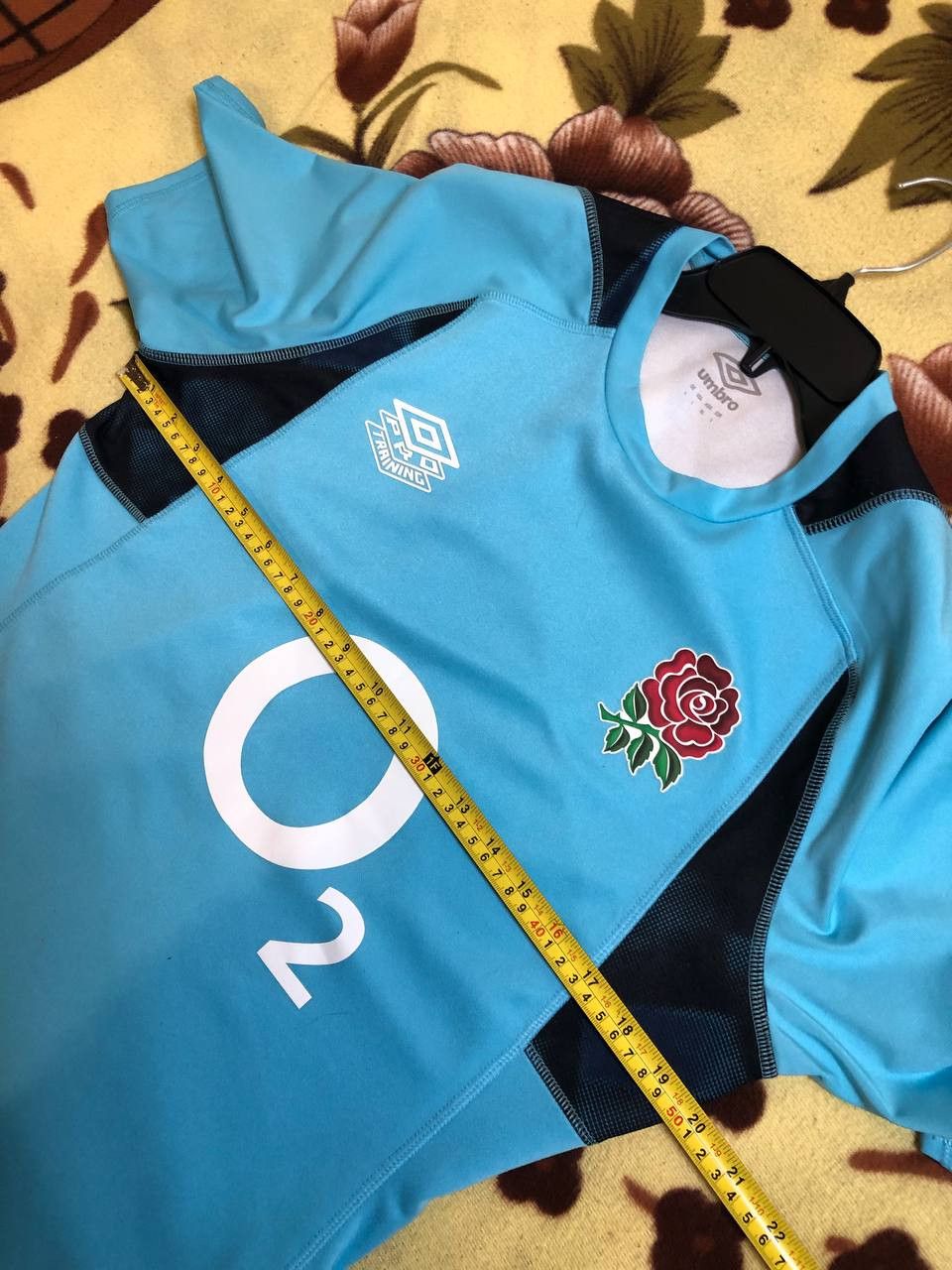 Umbro Umbro England Rugby Shirt Men's Sky Blue tee Size US L / EU 52-54 / 3 - 10 Thumbnail