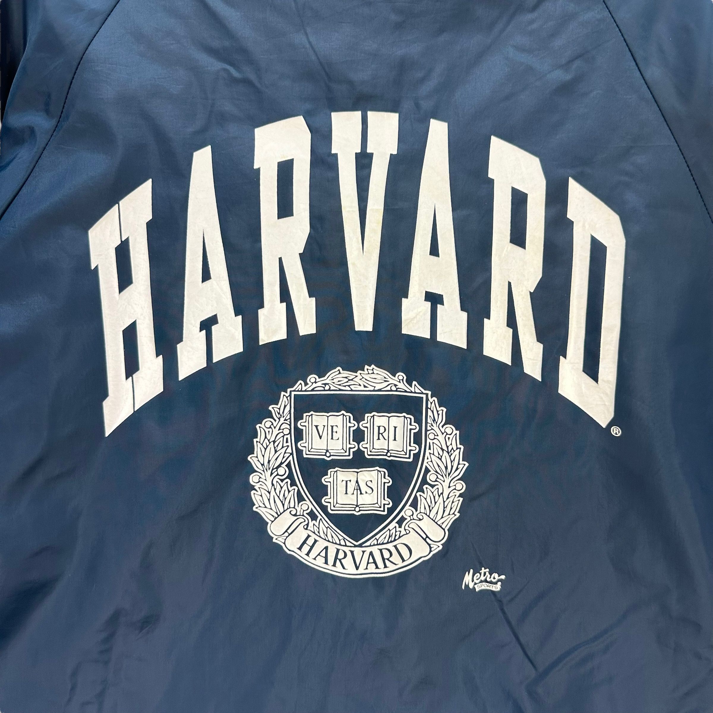 Vintage HAVARD UNIVERSIRY METRO SPORTS COACH JACKET #7552-152 Size US L / EU 52-54 / 3 - 2 Thumbnail