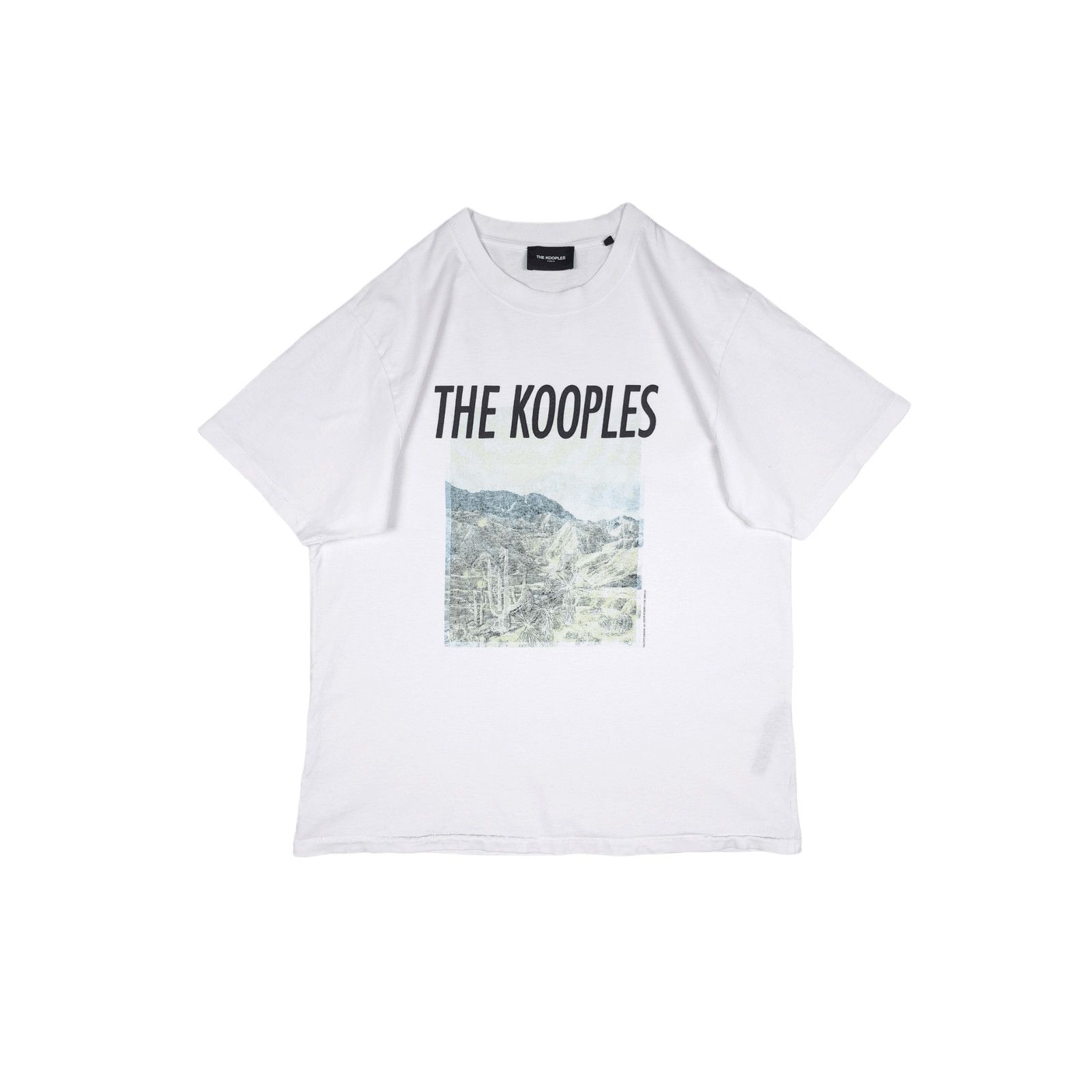The Kooples 💎 The Kooples Paris White Art T-shirt Size L Size US L / EU 52-54 / 3 - 1 Thumbnail
