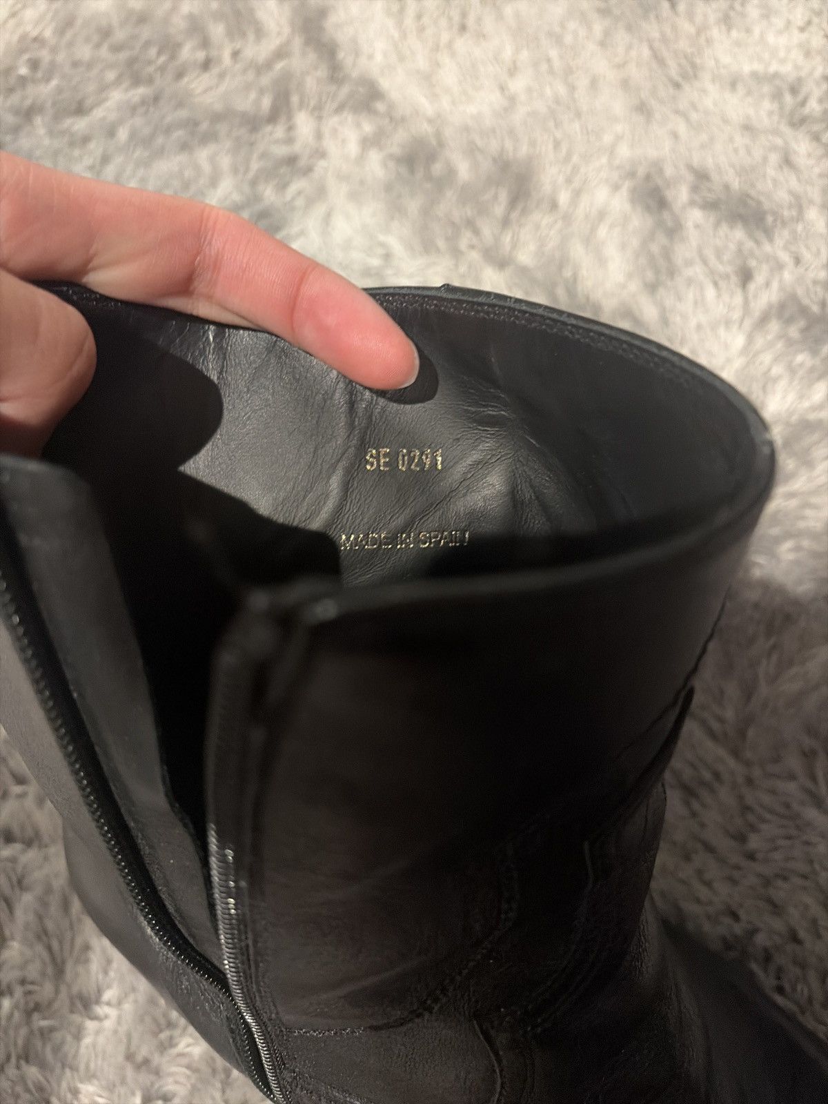 Celine SS22 CELINE METAL TOE WESTERN HEDI BOOTS Size US 10.5 / EU 43-44 - 7 Thumbnail