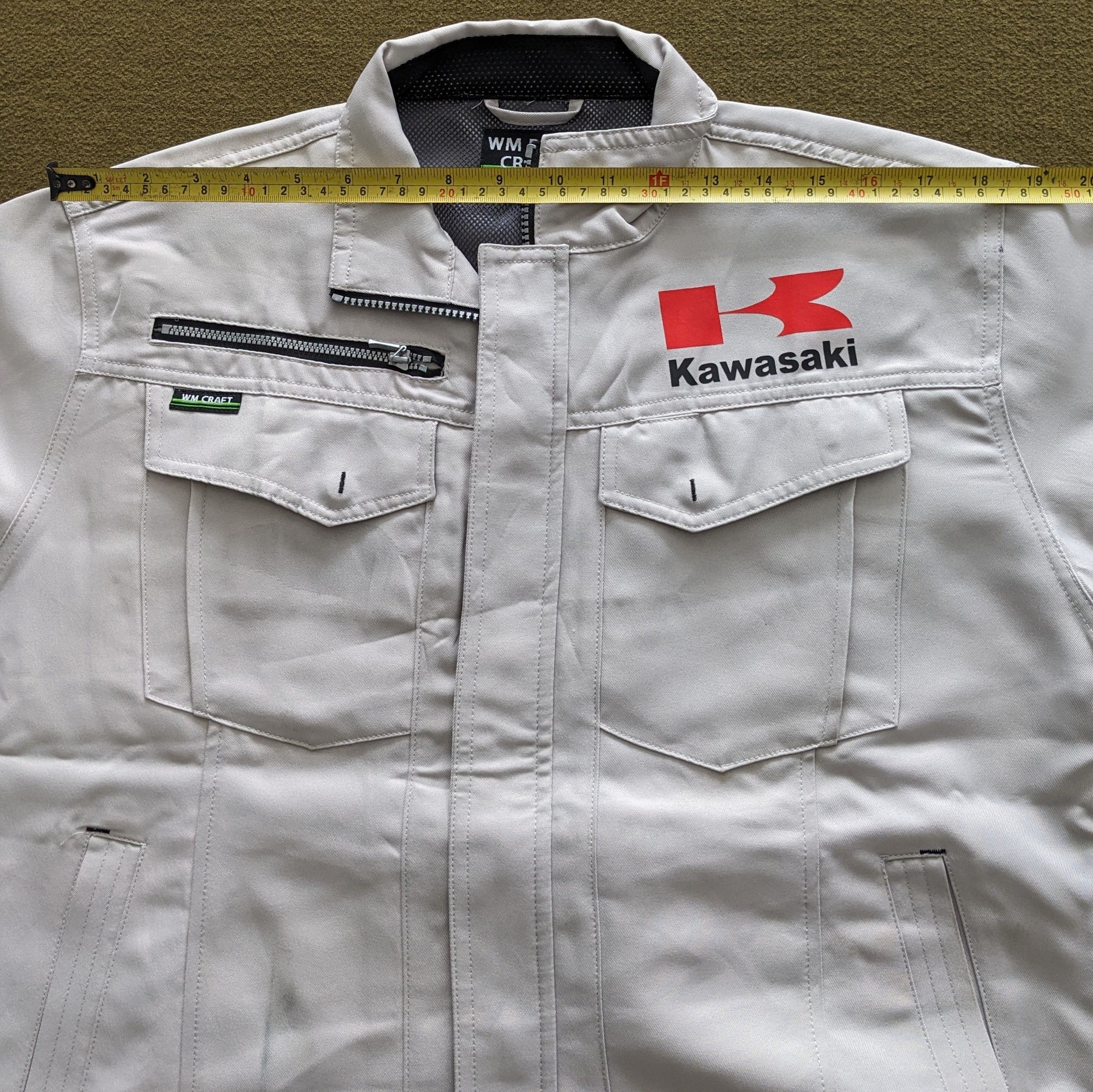 Japanese Brand Vintage KAWASAKI Motorsports Racing Custom Jacket Size US M / EU 48-50 / 2 - 6 Thumbnail