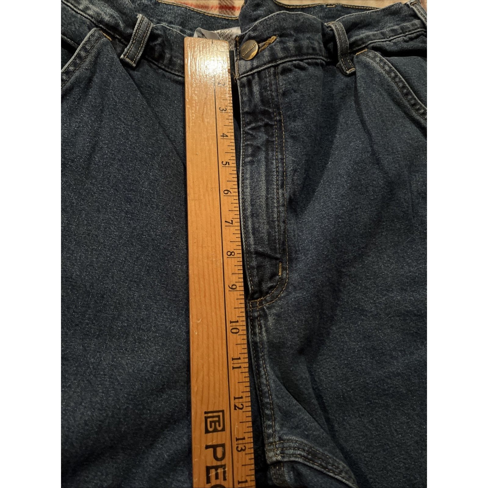 Carhartt Carhartt Jeans Men’s 34x32 Denim Medium Wash Workwear Cotton Size US 36 / EU 52 - 6 Thumbnail
