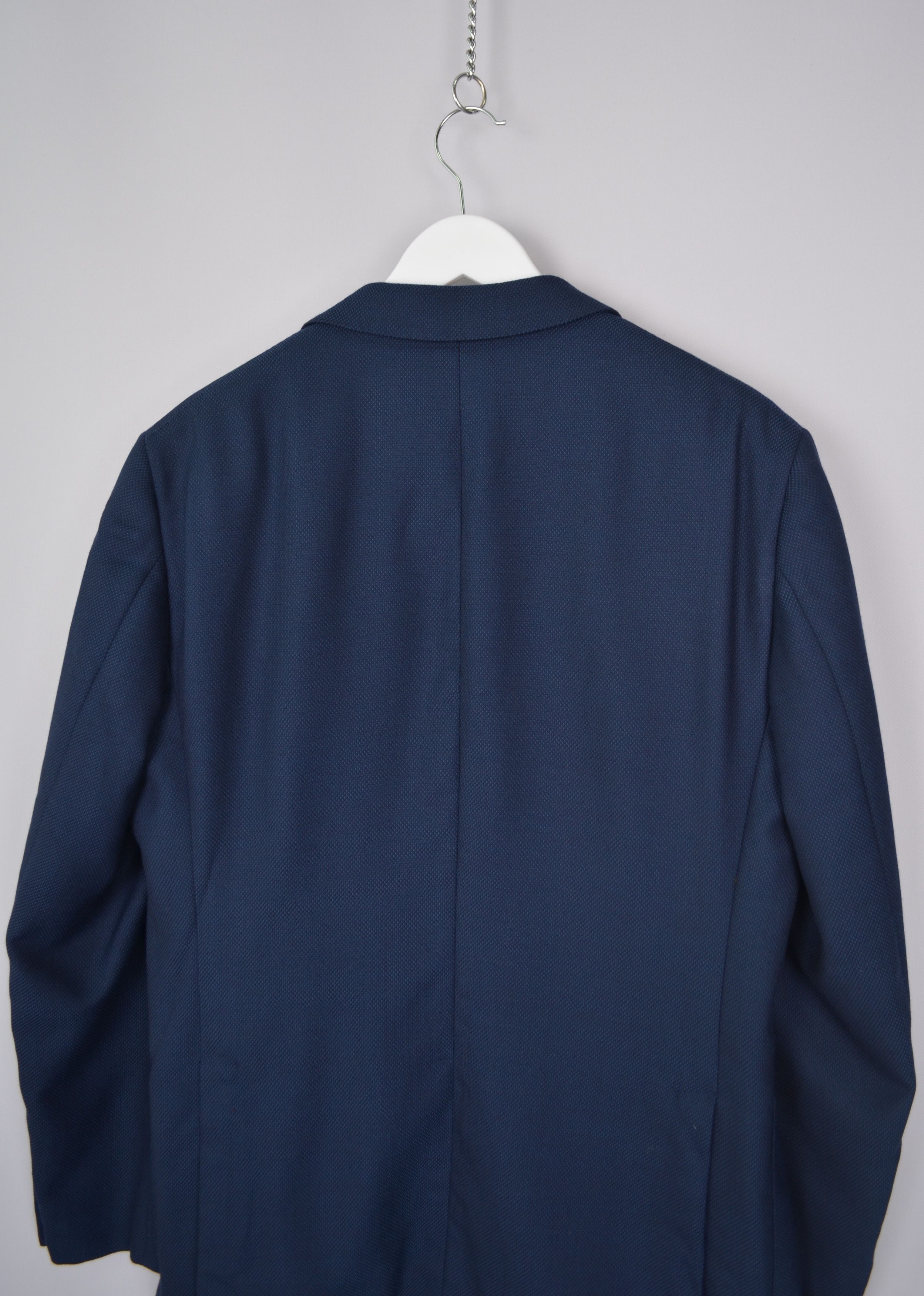 Pal Zileri Pal Zileri Vicenza Navy 100% Lana Wool Unlined Blazer Jacket Size 42R - 14 Thumbnail