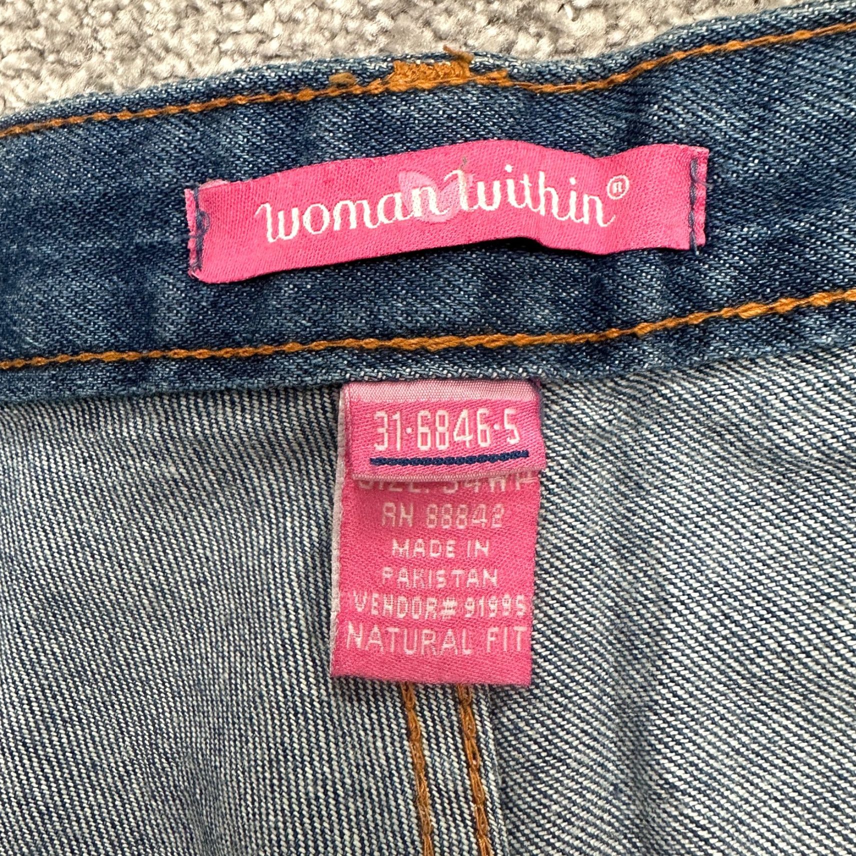 Vintage VINTAGE** Size 24" / US 00 / IT 34 - 6 Thumbnail