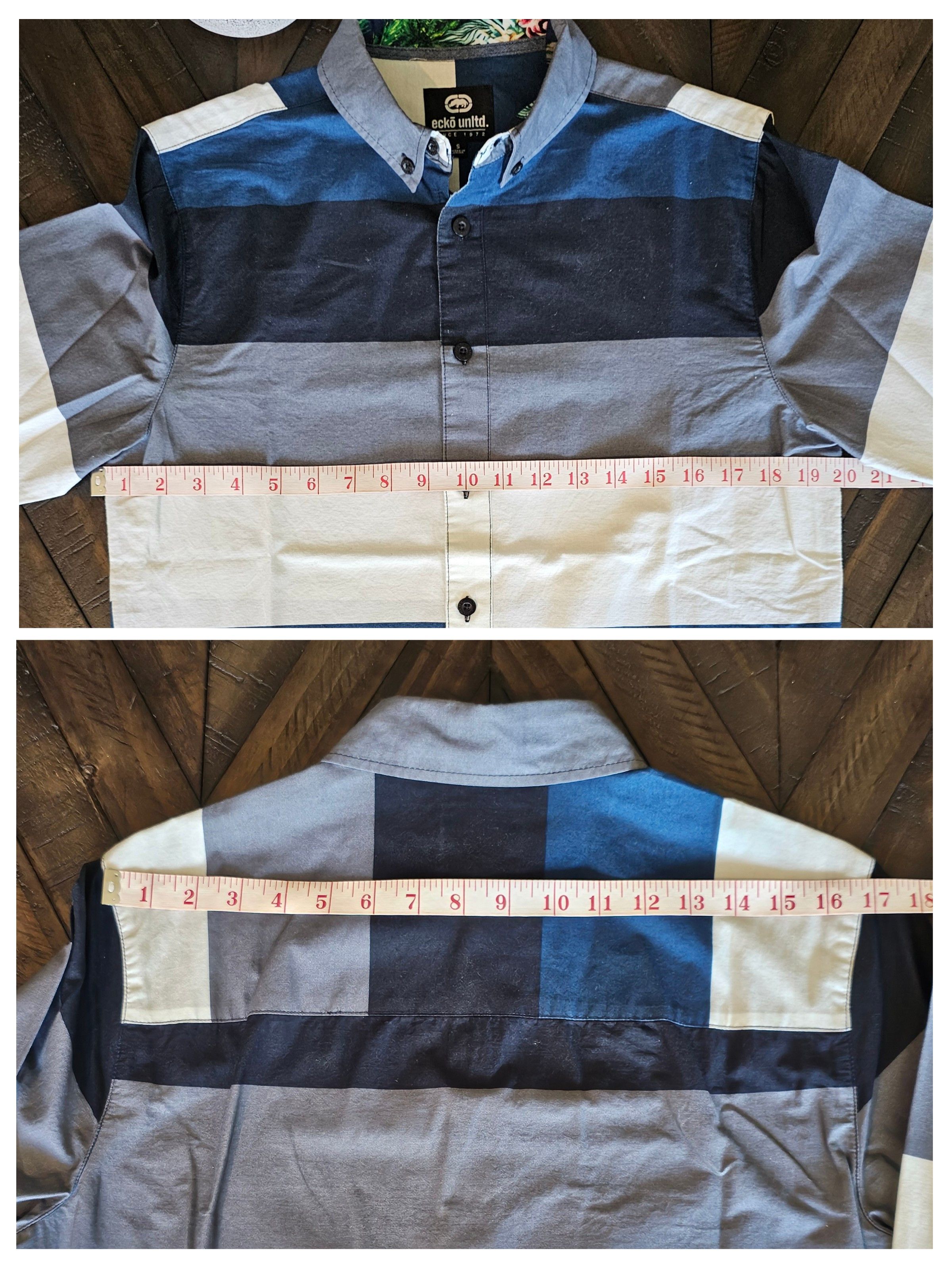 Ecko Unltd. Eckō Unltd. Long Sleeve Striped 100% cotton, Men's Small EUC Size US S / EU 44-46 / 1 - 3 Thumbnail