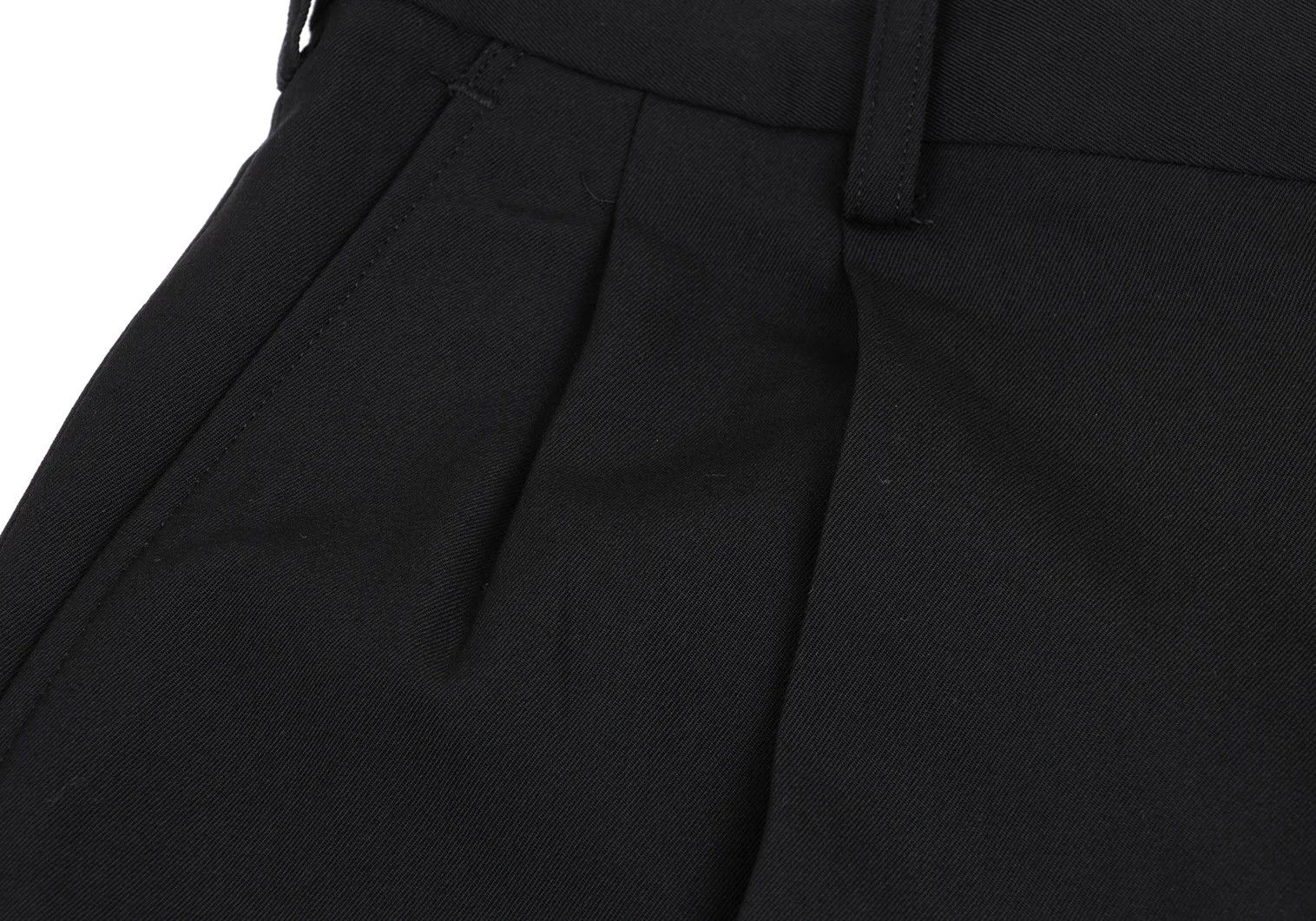 Yohji Yamamoto Yohji Yamamoto Wool Gabardine Pants Black S Size US 38 / EU 54 - 4 Thumbnail