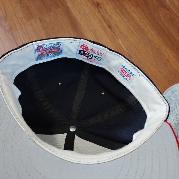 New Era Vintage New Era California Angels Fitted Hat Cap 6 5/8 Size ONE SIZE - 5 Thumbnail