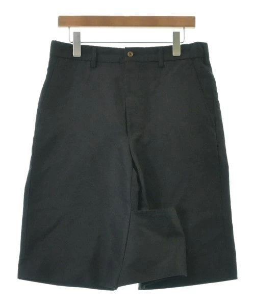 Comme des Garcons Homme Plus Shorts Polyester Plain Zip Fly Half Pants Black Size US 32 / EU 48 - 1 Thumbnail