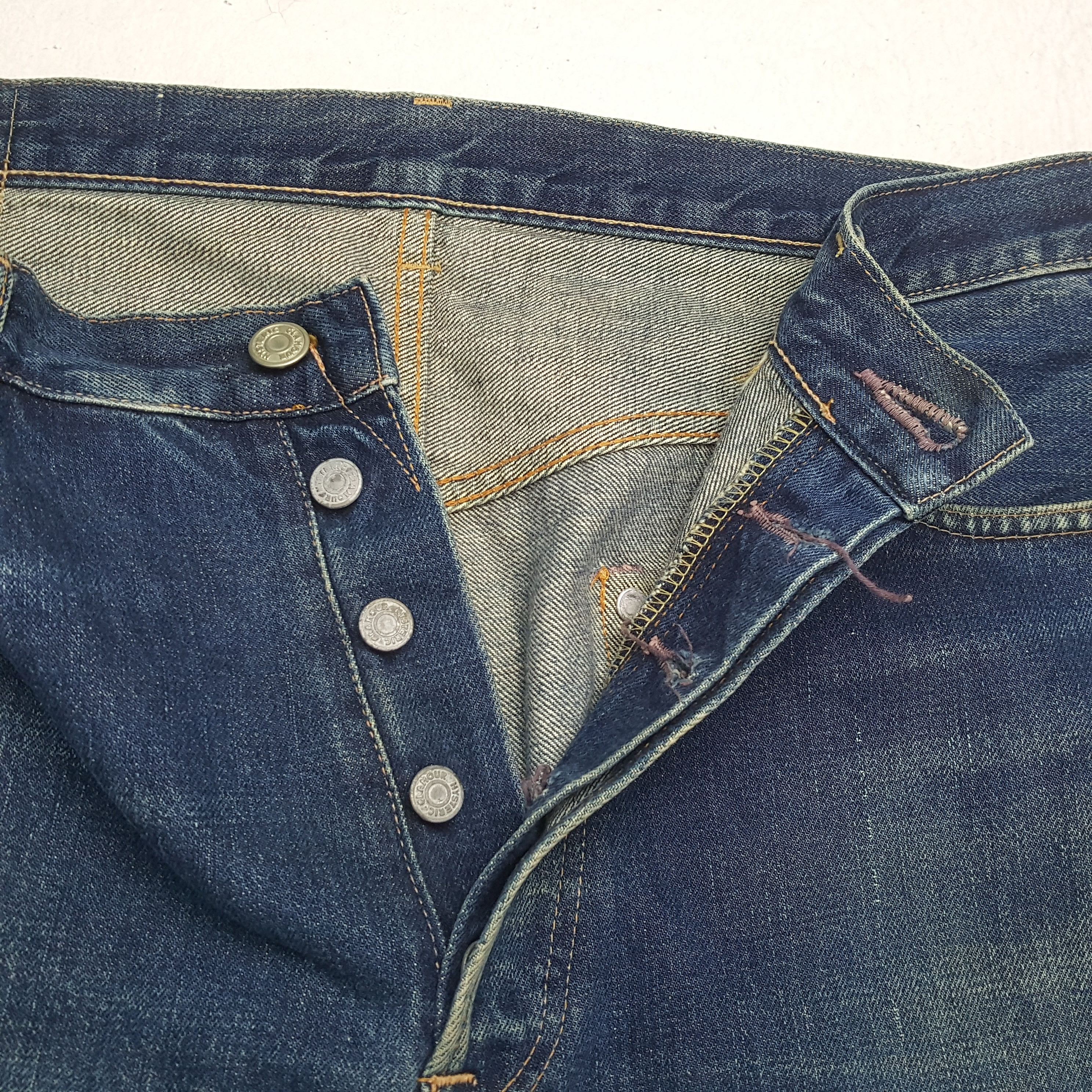 Hysteric Glamour HYSTERIC GLAMOUR Japanese Brand Streetwear Custom Art Jeans Size US 32 / EU 48 - 13 Thumbnail