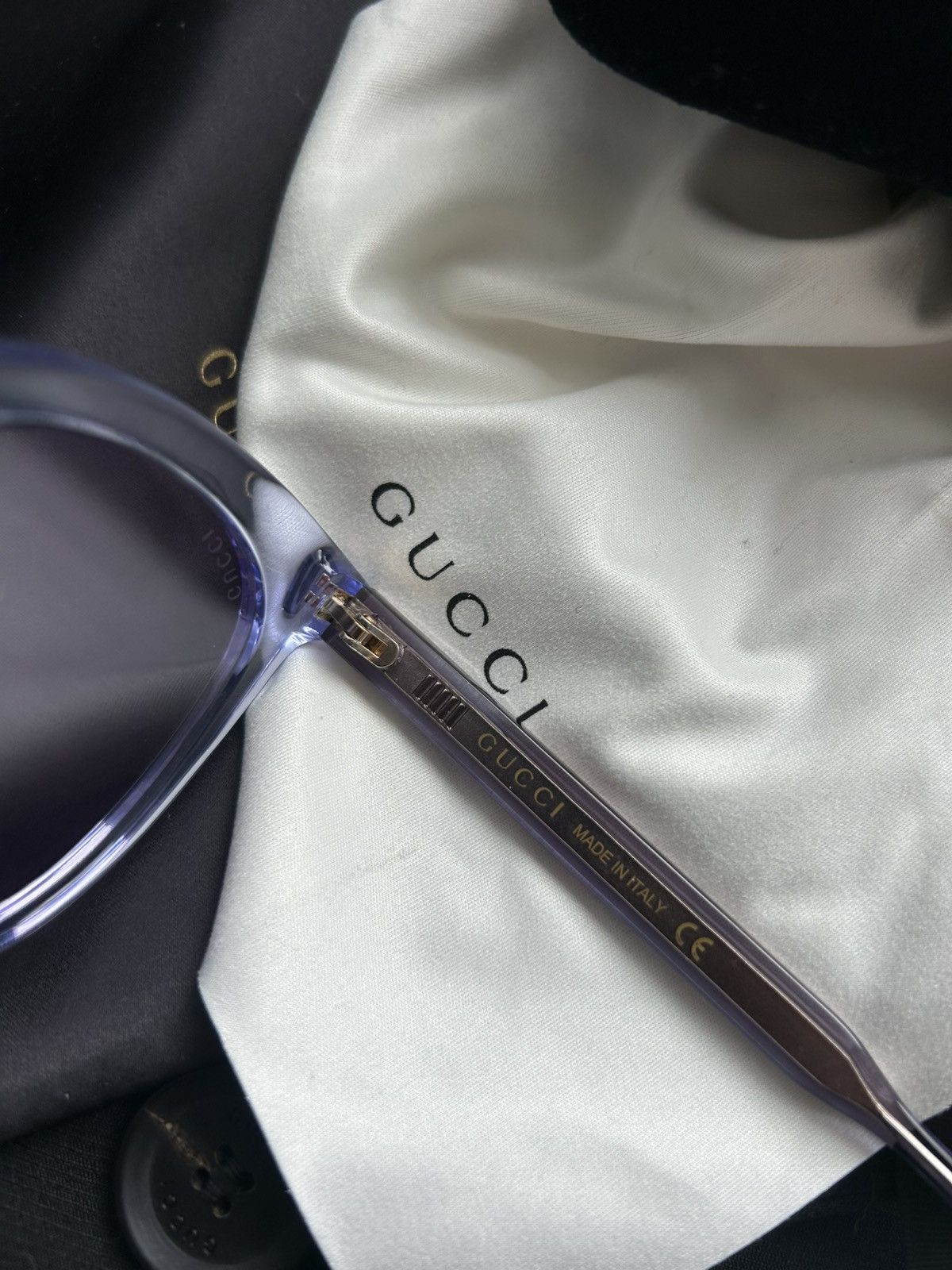 Gucci × Tom Ford glasses Gucci Seasonal Icon GG0565S-005 Size ONE SIZE - 16 Thumbnail