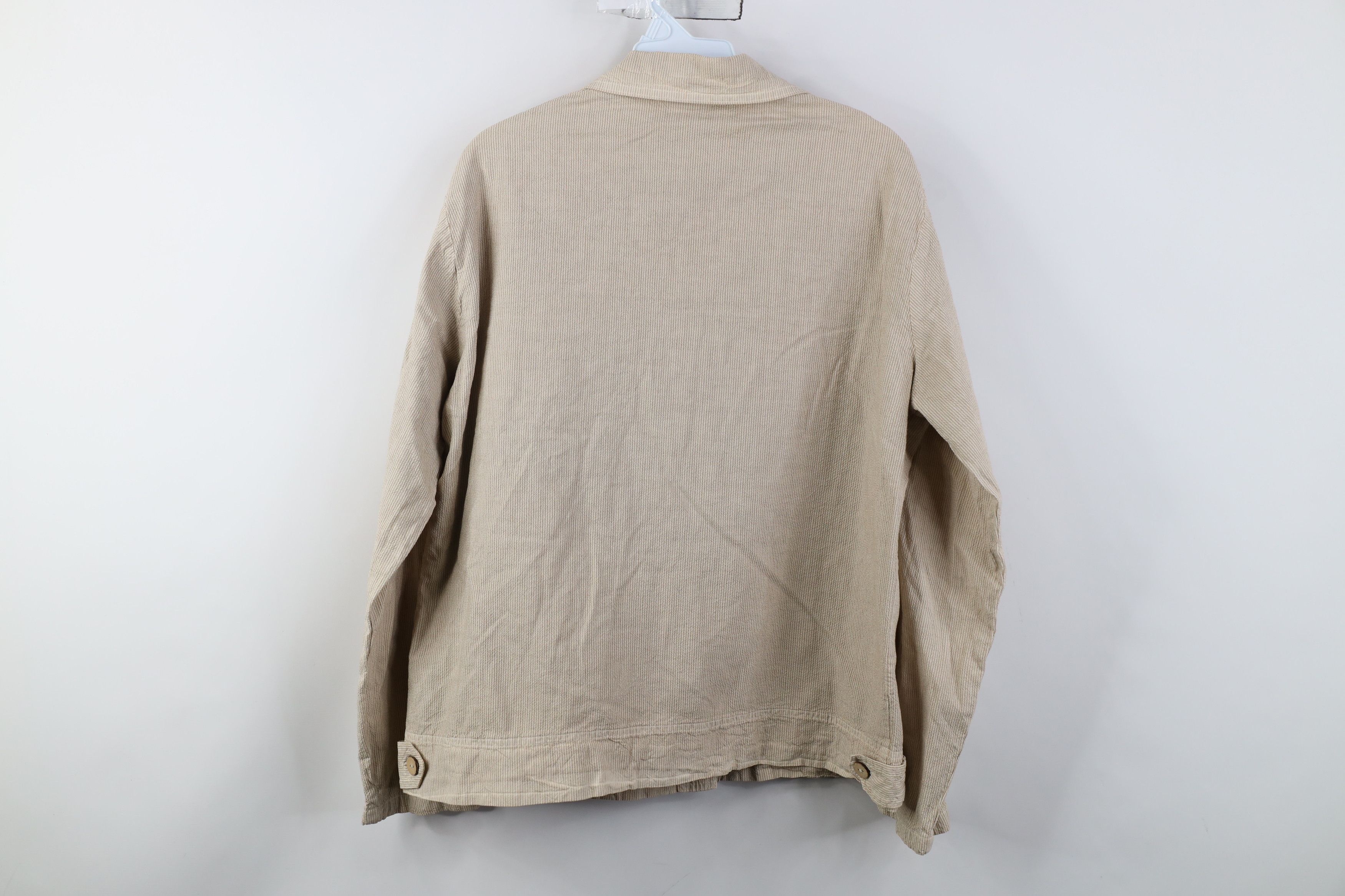 Vintage Vintage 90s Streetwear Cotton Shirt Trucker Jacket Jac USA Size M / US 6-8 / IT 42-44 - 11 Thumbnail
