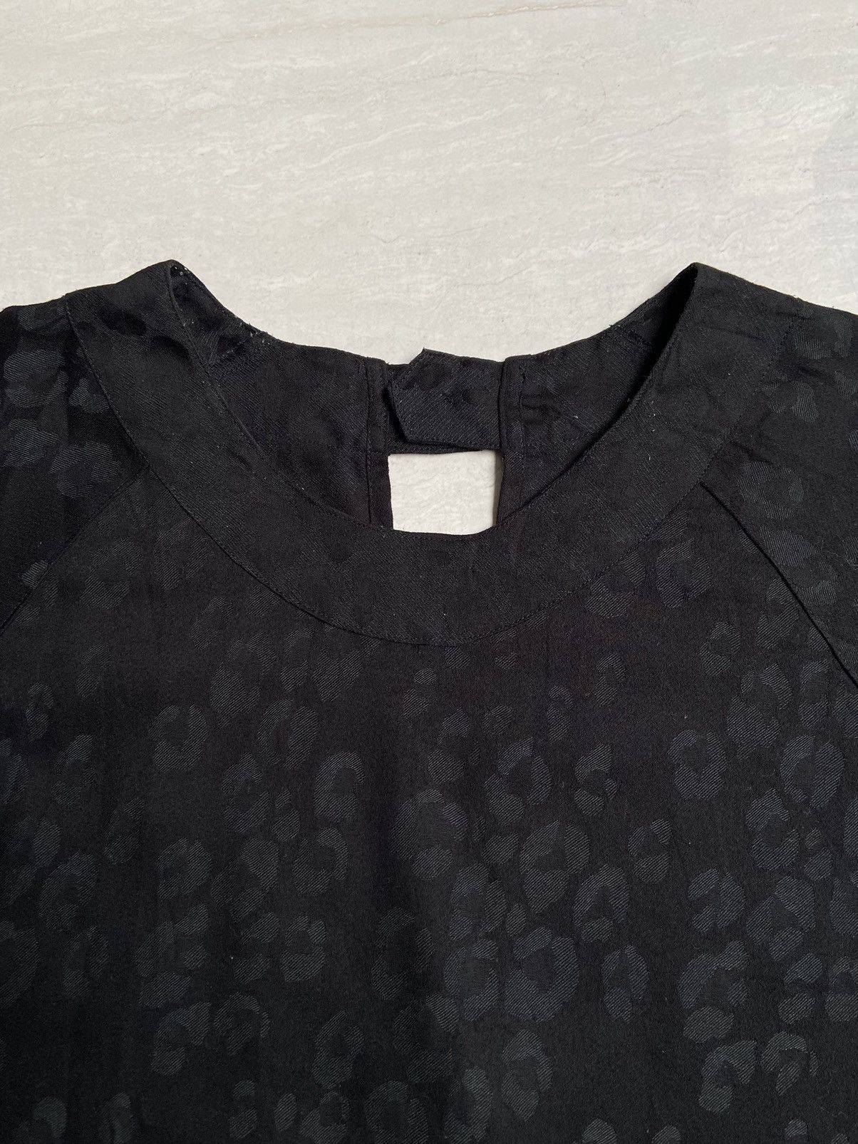 Hanae Mori HANAE MORI Black Apron Size L / US 10 / IT 46 - 4 Thumbnail