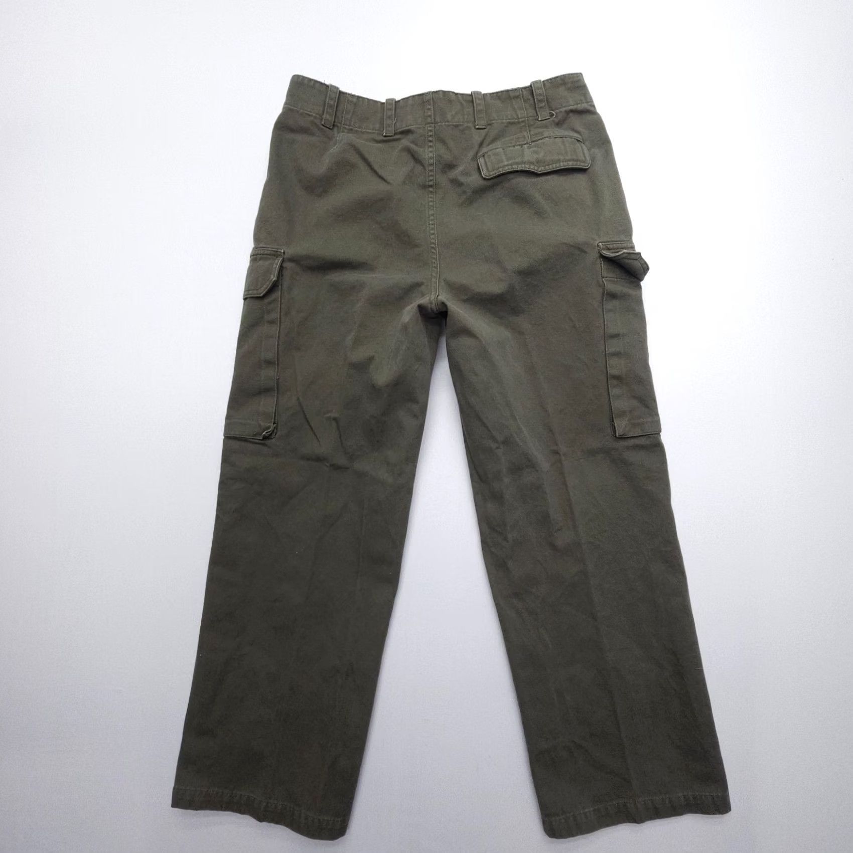 Nili Lotan Nili Lotan Yannic Cargo Pants Womens 6 Green Cotton Twill Cargo Pants Crop Military Army Clothes Slim Straight 30 In Seam Vintage: No Size 28" / US 6 / IT 42 - 2 Thumbnail