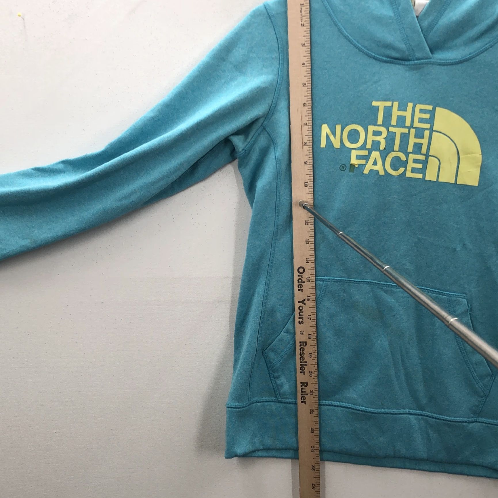 The North Face The North Face Womens Blue Front Pockets Long Sleeve Pullover Hoodie Size Small Size S / US 4 / IT 40 - 3 Thumbnail