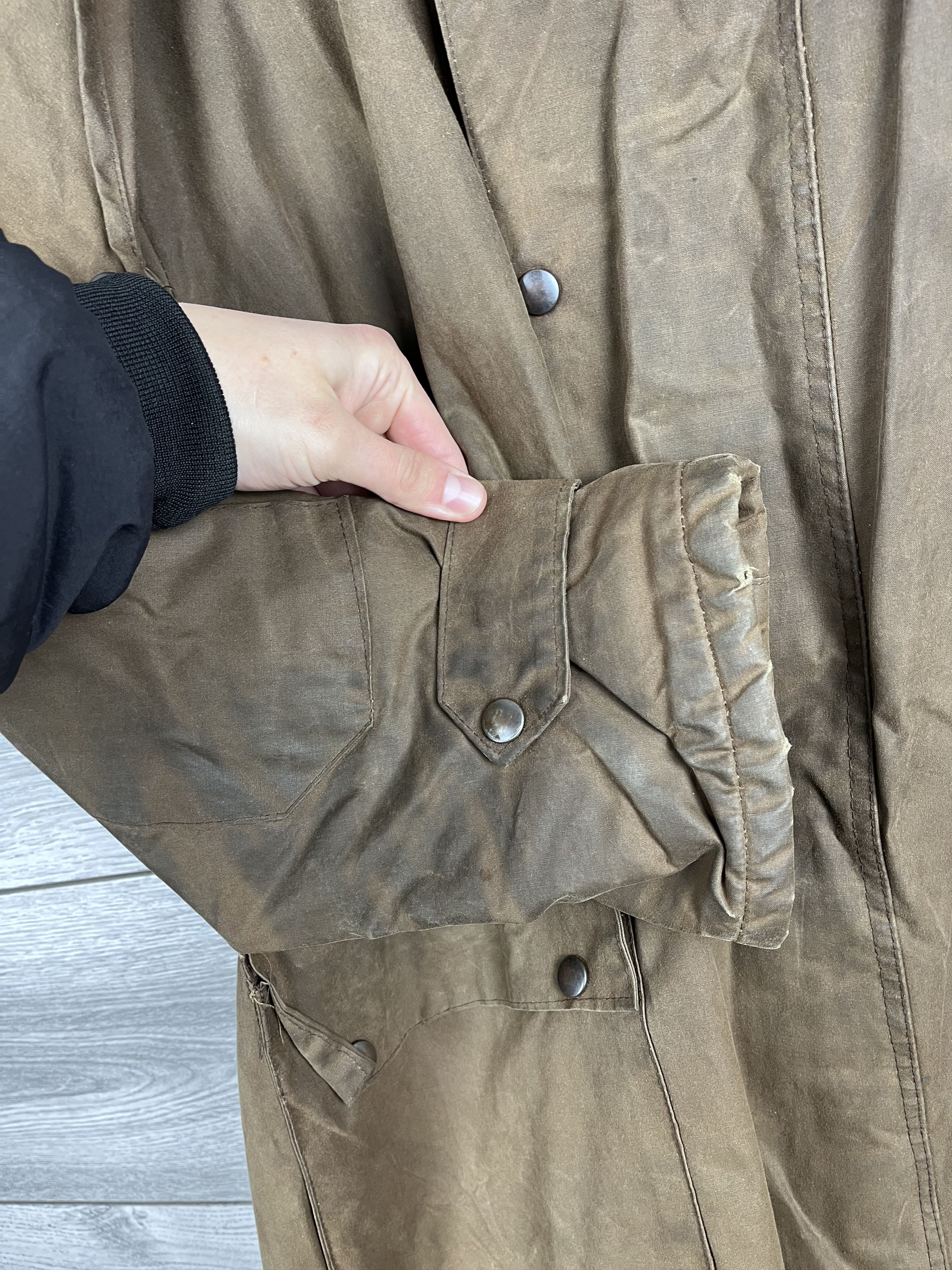 Bronze 56k Vintage men's waxed jacket Bronte classic made in England Size US S / EU 44-46 / 1 - 10 Thumbnail