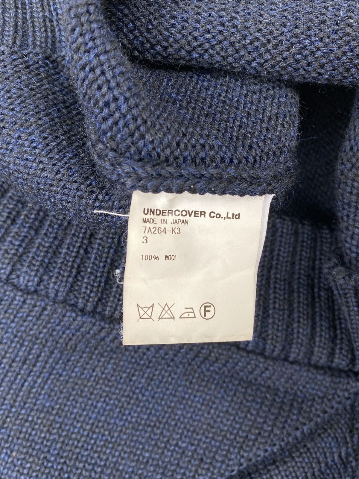 Undercover Undercover AW07 knit hoodie Size US L / EU 52-54 / 3 - 7 Thumbnail