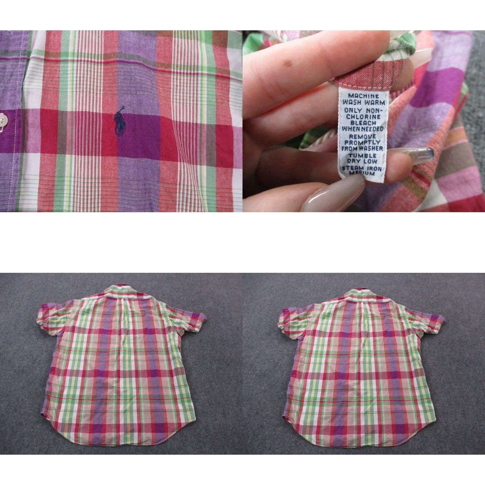 Ralph Lauren Ralph Lauren Shirt Mens XL Colorful Plaid Golf Casual Business Dress Summer Size US XL / EU 56 / 4 - 8 Thumbnail