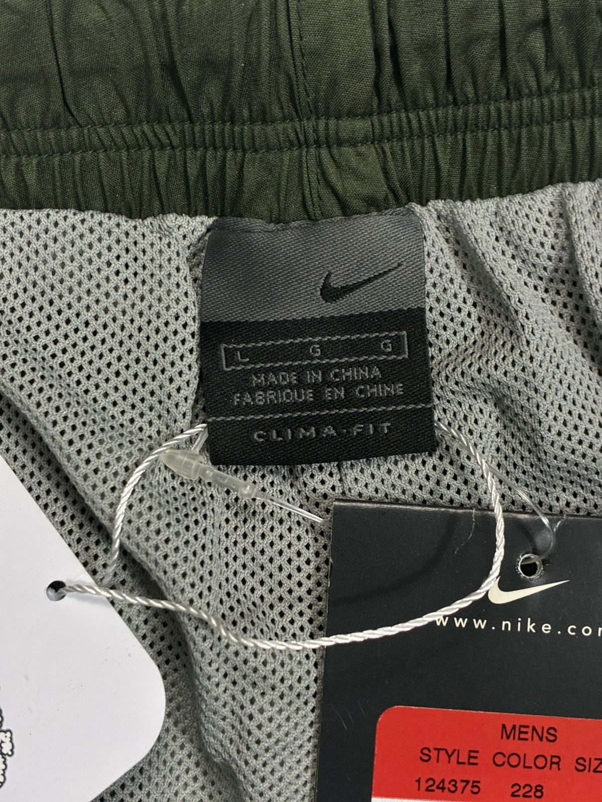 Vintage Nike Tech Training Pants Sample Pair Size US 28 / EU 44 - 8 Thumbnail