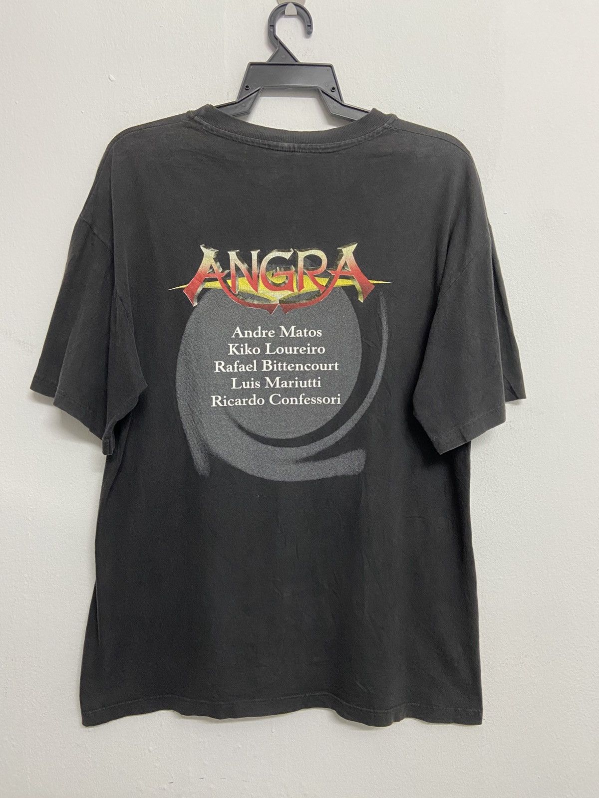 Band Tees Vintage 90s Angra Angels Cry Heavy Metal Band Tour Tee Size US L / EU 52-54 / 3 - 2 Thumbnail