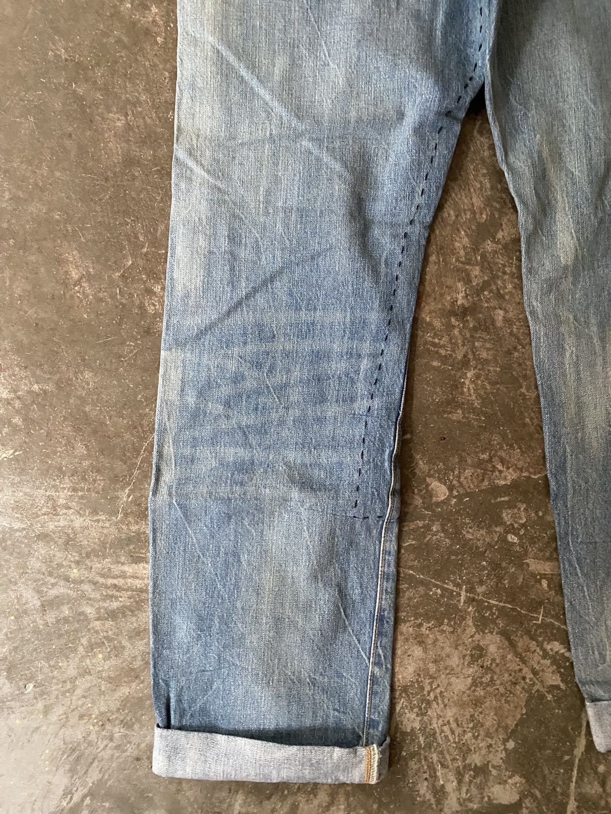 Levi's Vintage Clothing Levis Vintage Clothing 1947 501 Jeans Kapital RRL Patchwork Size US 34 / EU 50 - 11 Thumbnail