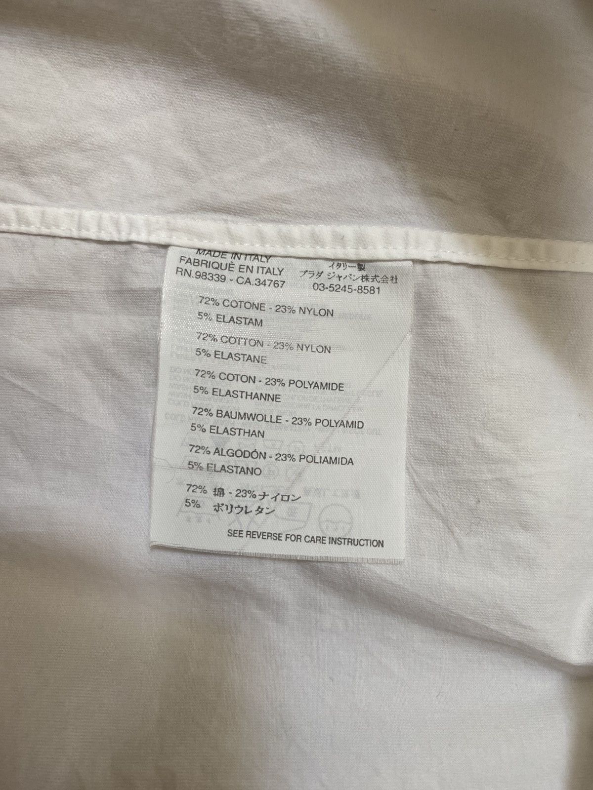 Helmut Lang Helmut Lang Classic White Button-Up Shirt Size US M / EU 48-50 / 2 - 6 Thumbnail