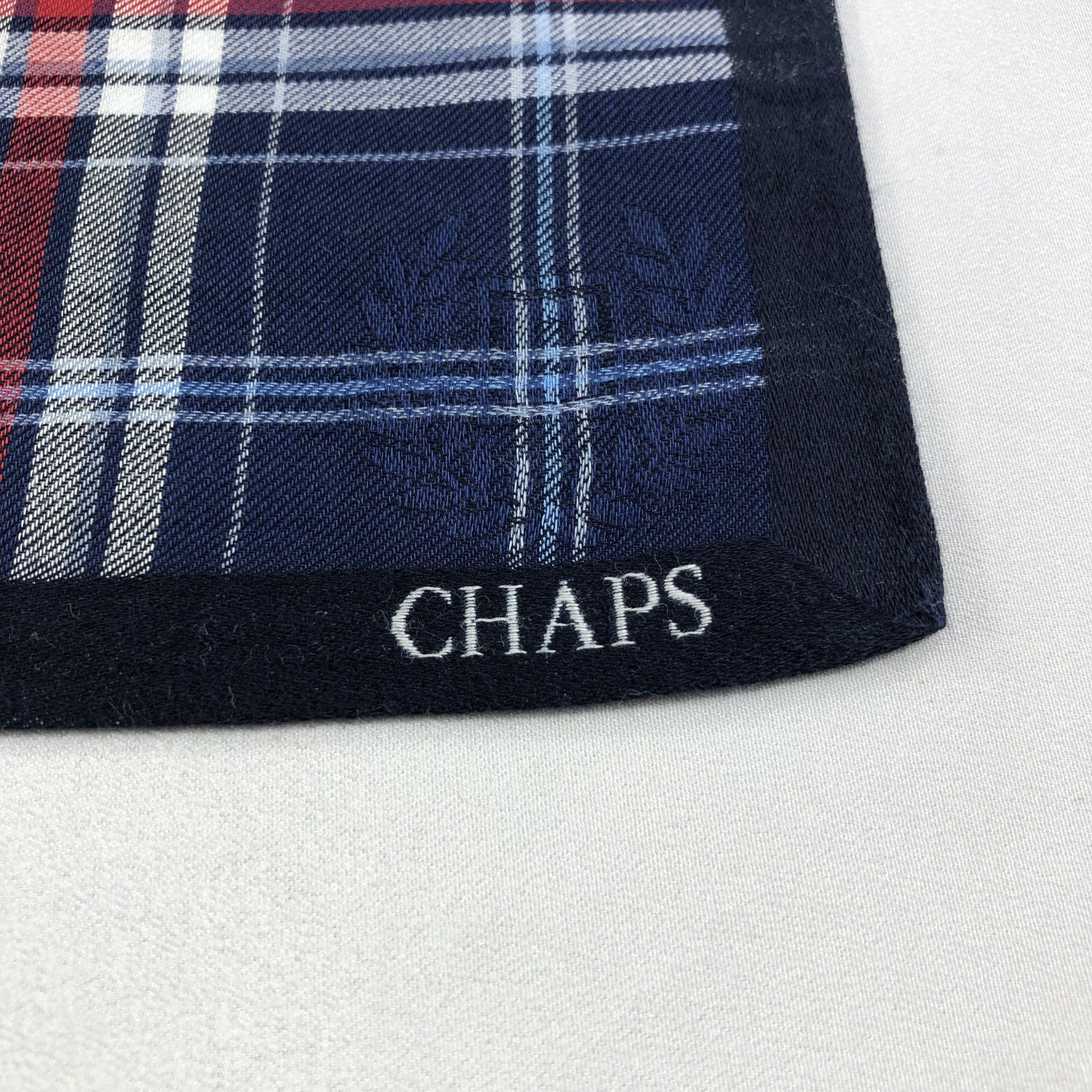 Chaps × Vintage Chaps Tartan Handkerchief Neckerchief Bandana H2167 Size ONE SIZE - 4 Thumbnail