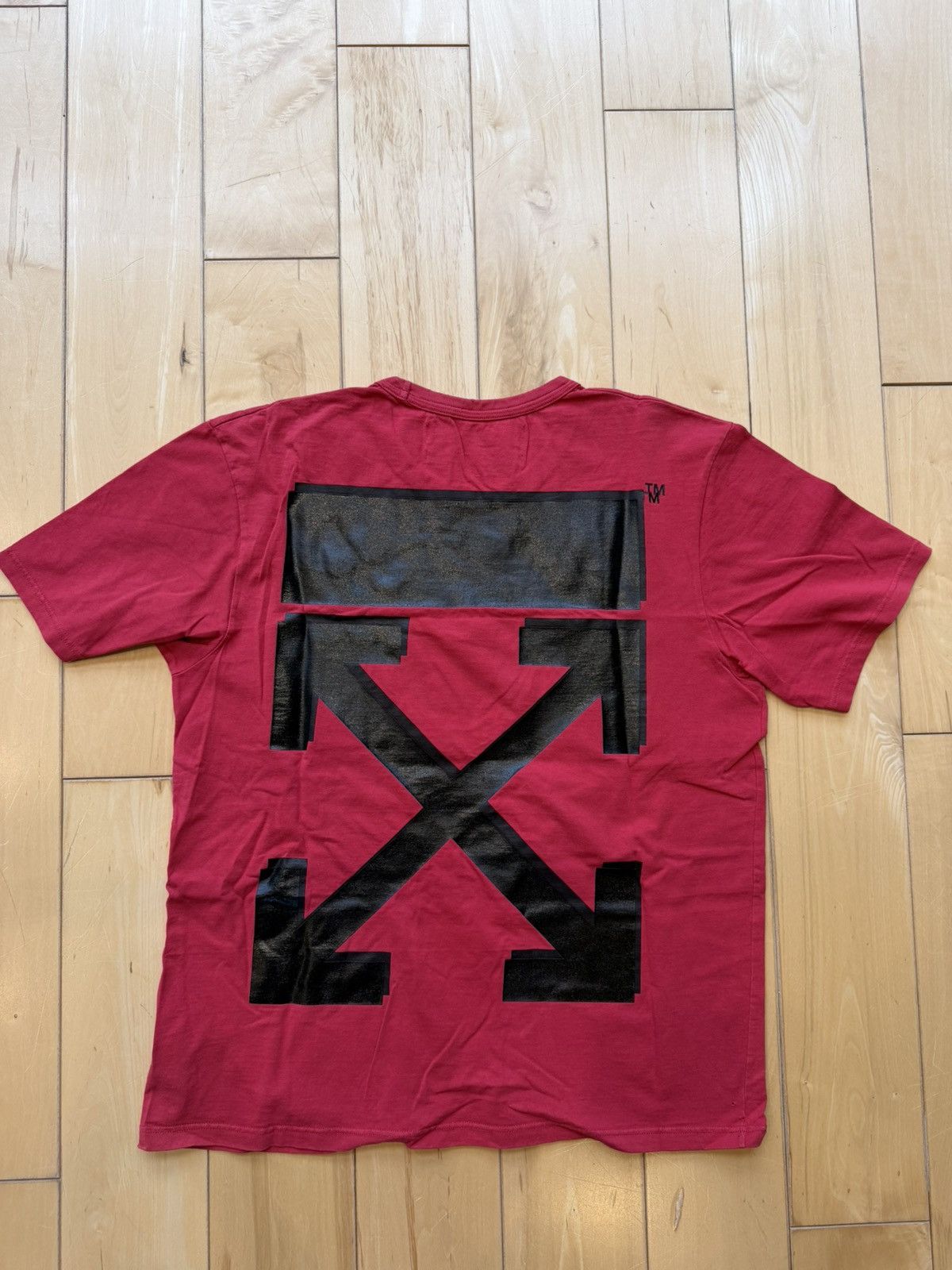 Champion × Off-White Arrows T-Shirt Size US M / EU 48-50 / 2 - 7 Thumbnail