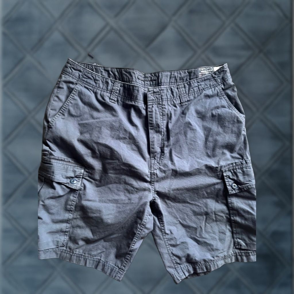 Nautica Nautica Shorts Mens 38 Blue Cotton Cargo Pockets Casual Nautical Size US 38 / EU 54 - 1 Thumbnail
