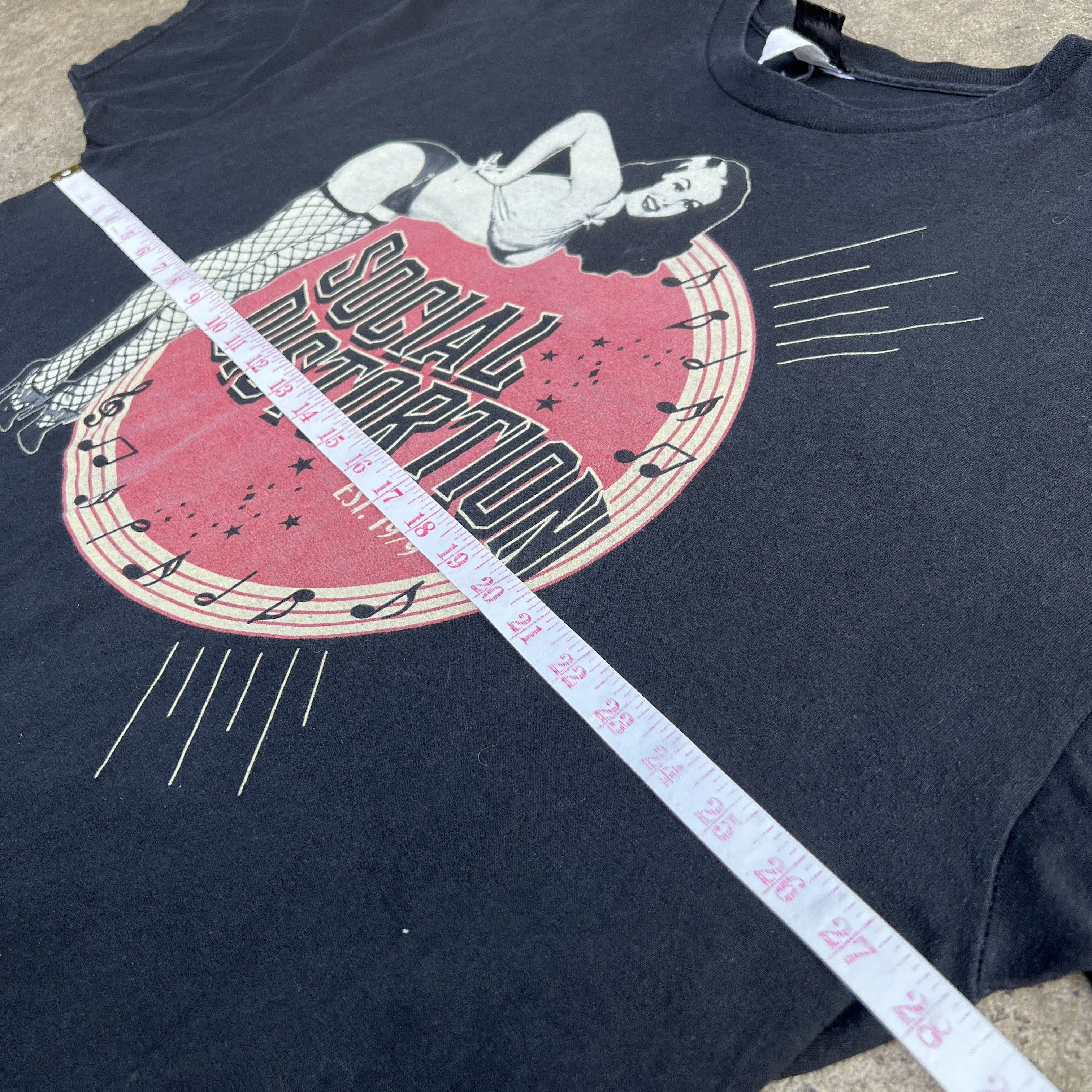 Band Tees Vintage Social Distortion 1979 Promo Tee 3XL oversized Size US XXL / EU 58 / 5 - 8 Thumbnail