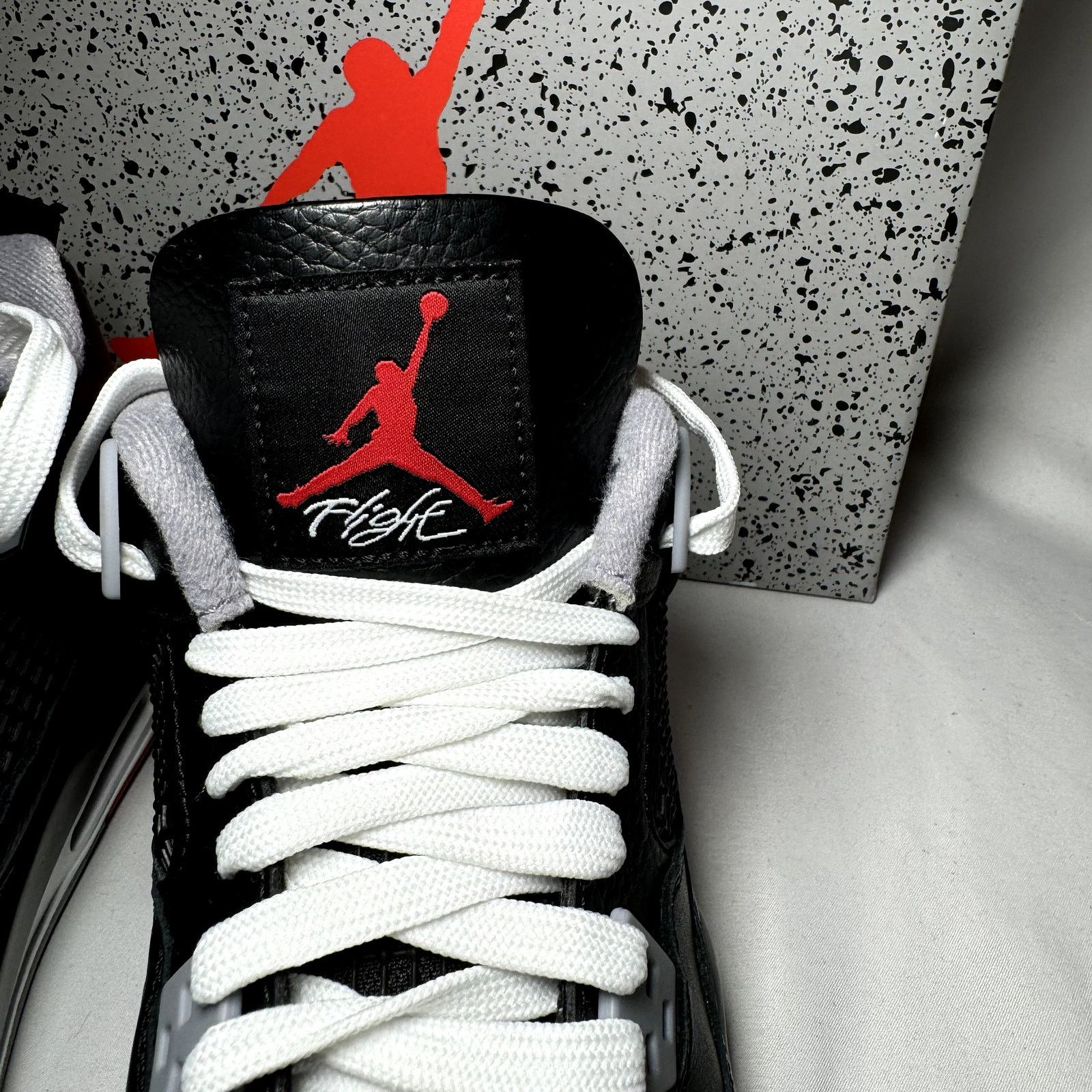 Jordan Brand × Nike Size 7 - Air Jordan 4 Retro GS Bred Reimagined Men's Shoes Size US 7 / EU 40 - 5 Thumbnail