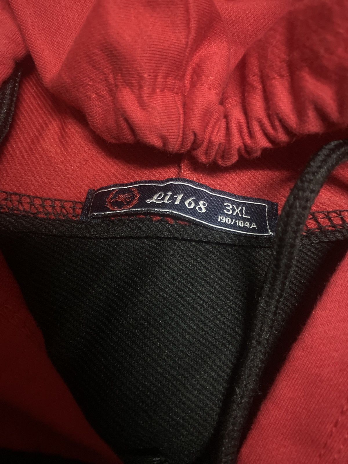 Other Red & Black Alien Error Reflective Zip-Up Hoodie Size US M / EU 48-50 / 2 - 4 Thumbnail