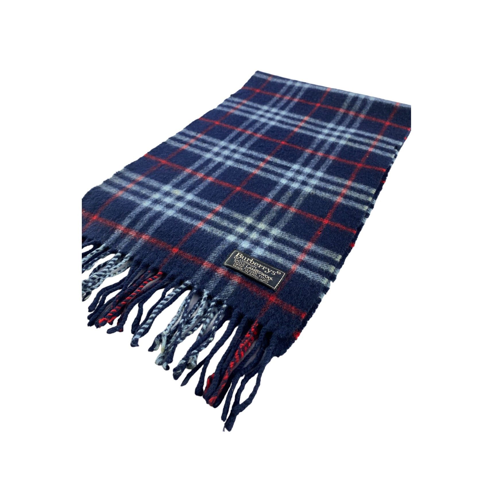 Burberry × Vintage Burberry Scarf / Muffler / Neckwear - WW963 Size ONE SIZE - 3 Thumbnail