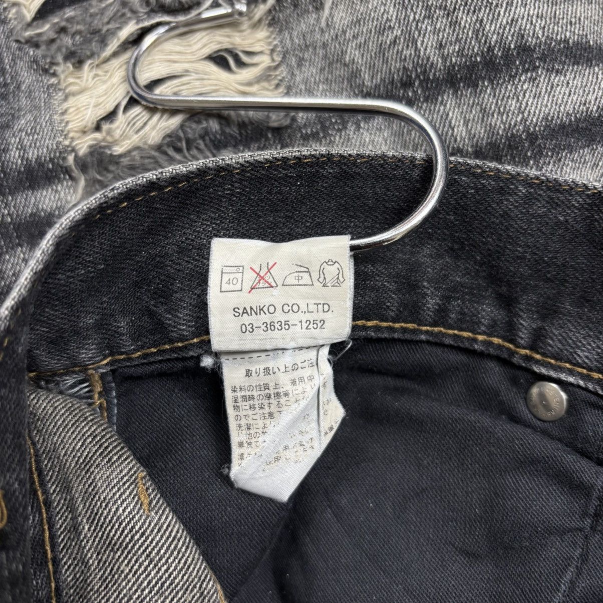 JACKROSE Archive Jackrose - Crash Denim Pants Size US 29 - 7 Thumbnail