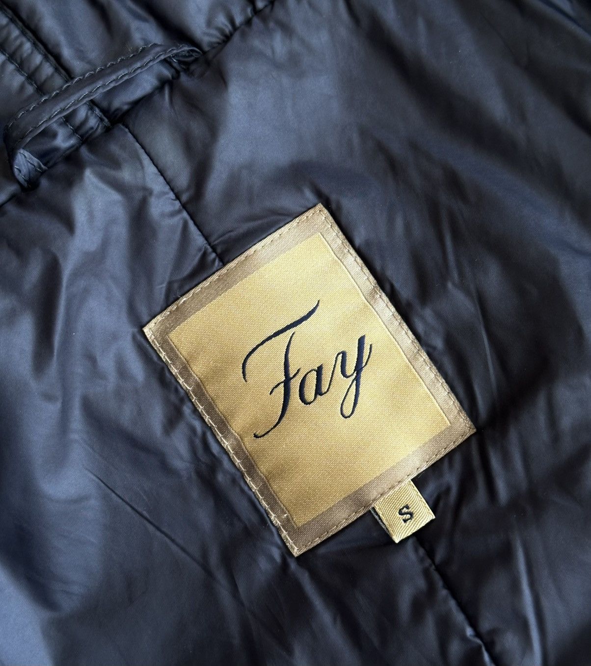 Fay Fay Women’s Blue Wool Coat Size S Navy Hooded Jacket Size S / US 4 / IT 40 - 12 Thumbnail