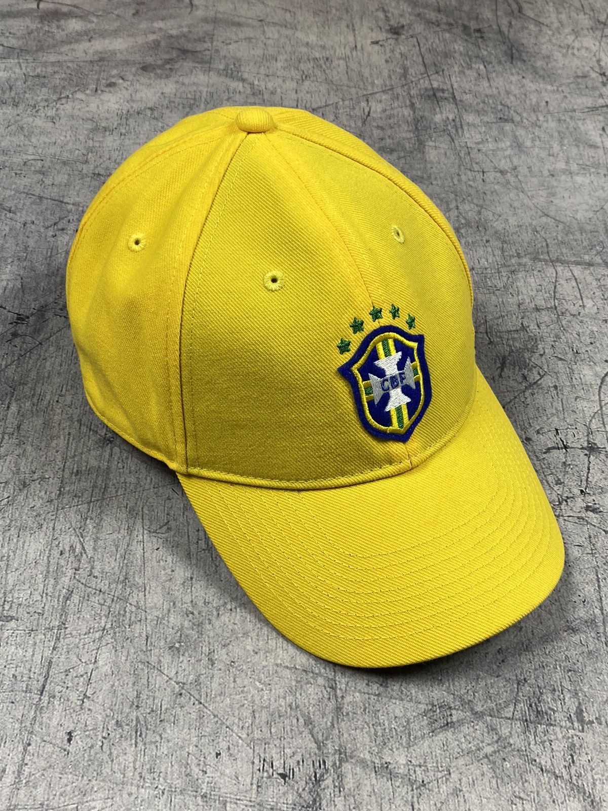 Nike × Vintage NEW Vintage Nike Brasil Soccer Jersey Cap Hats Size ONE SIZE - 5 Thumbnail